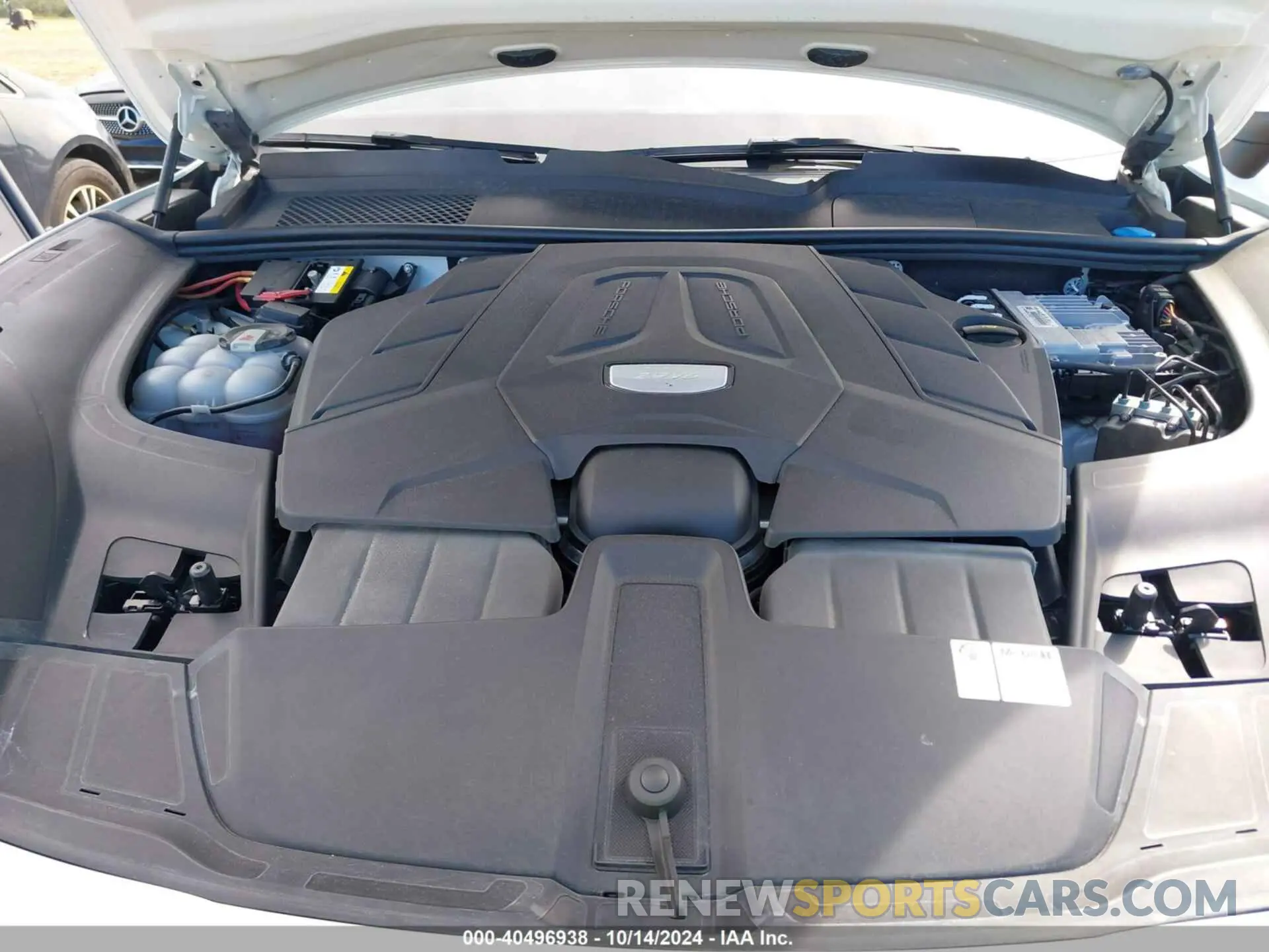 10 fotografías del automóvil dañado WP1AB2AY5KDA64026 PORSCHE CAYENNE 2019