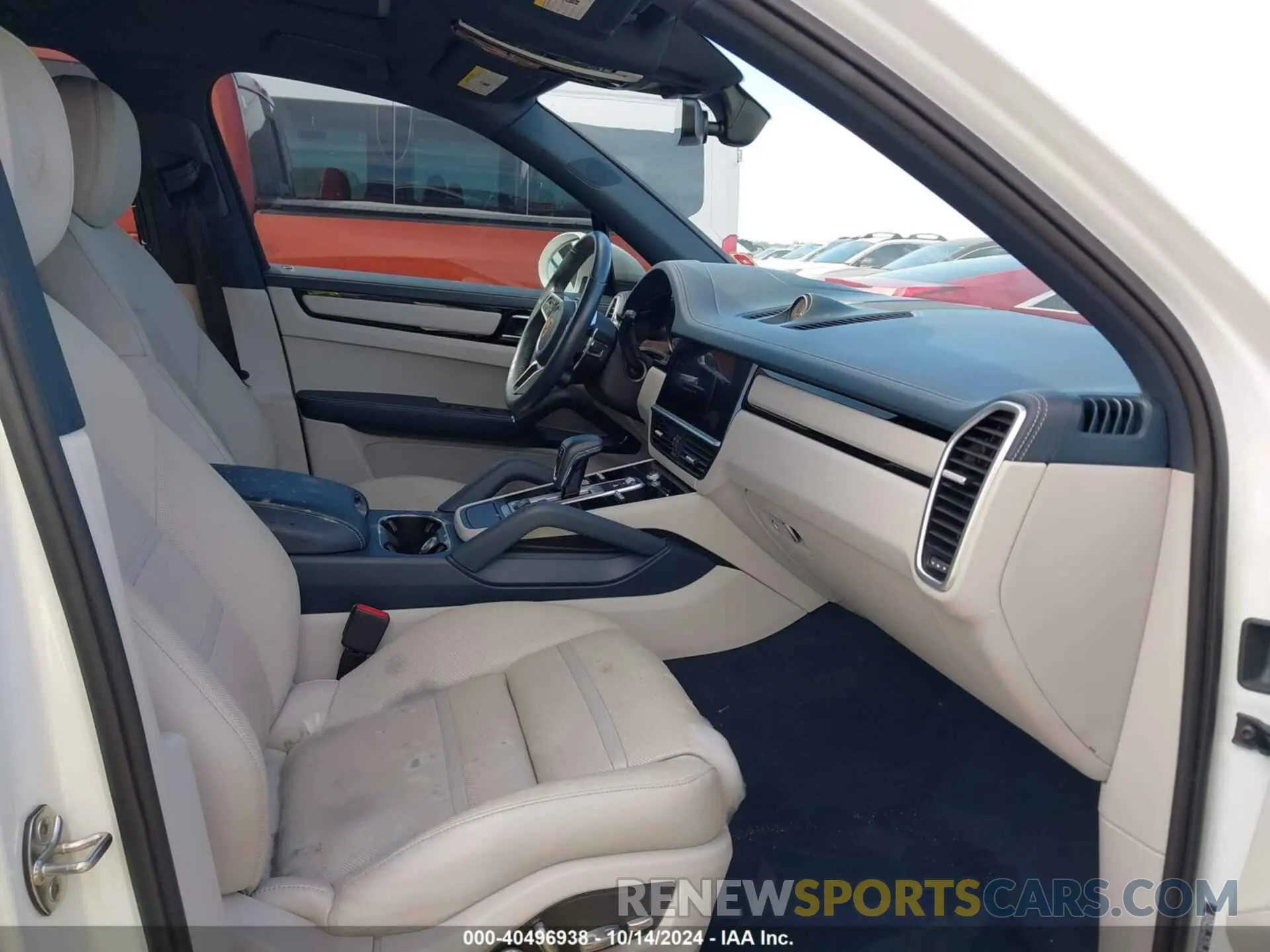 5 fotografías del automóvil dañado WP1AB2AY5KDA64026 PORSCHE CAYENNE 2019