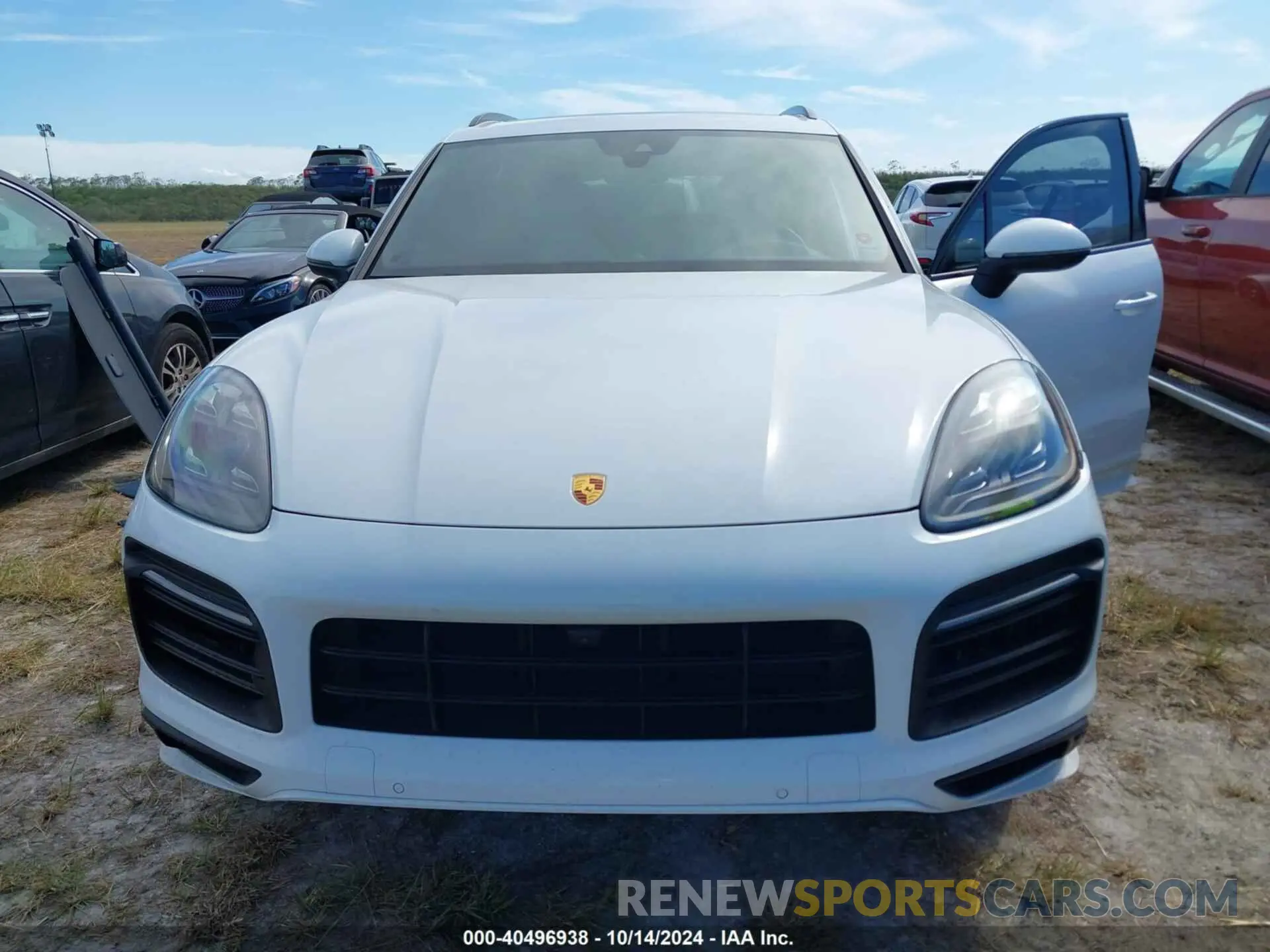 6 fotografías del automóvil dañado WP1AB2AY5KDA64026 PORSCHE CAYENNE 2019