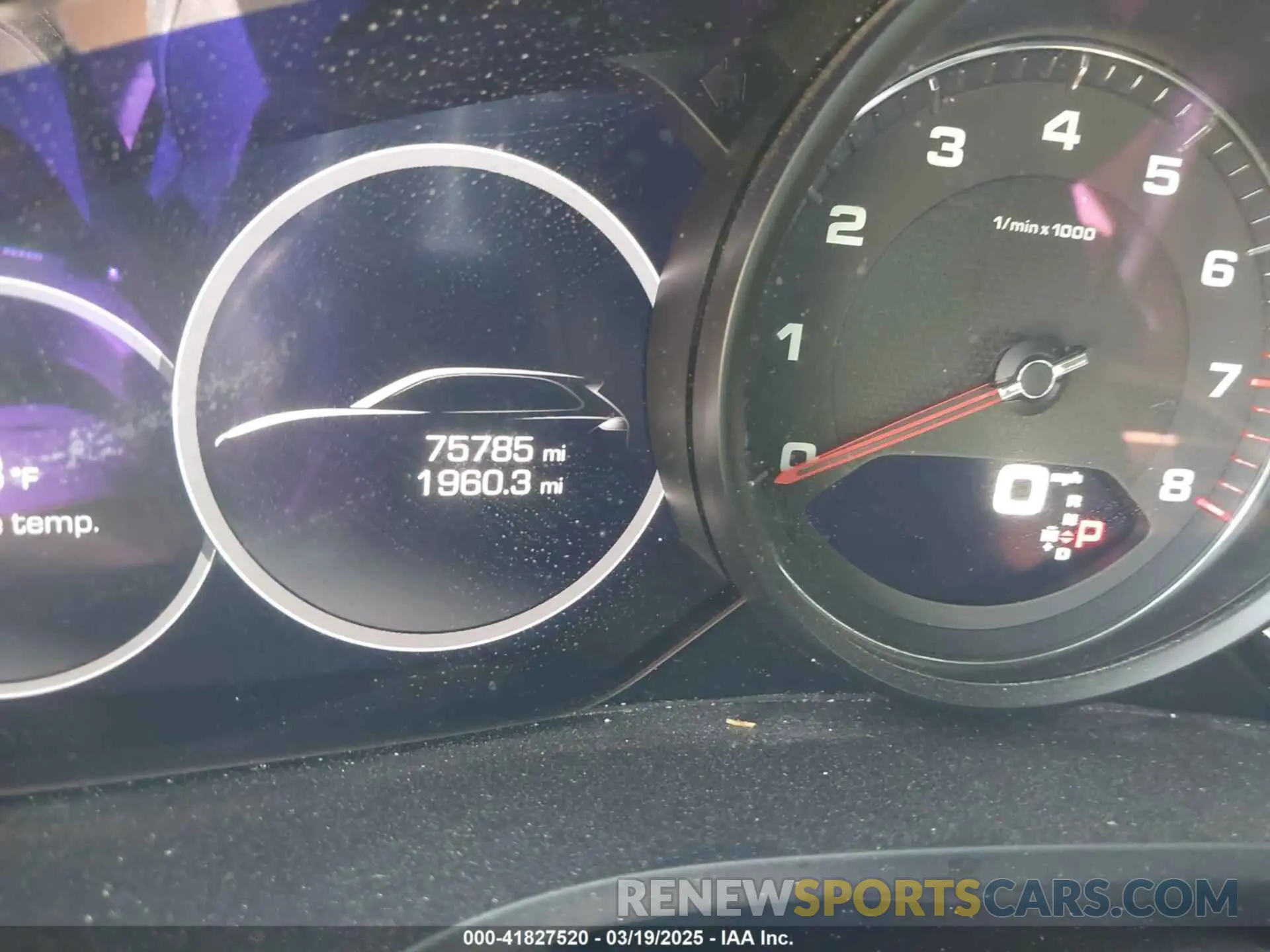 14 fotografías del automóvil dañado WP1AB2AY7KDA64786 PORSCHE CAYENNE 2019