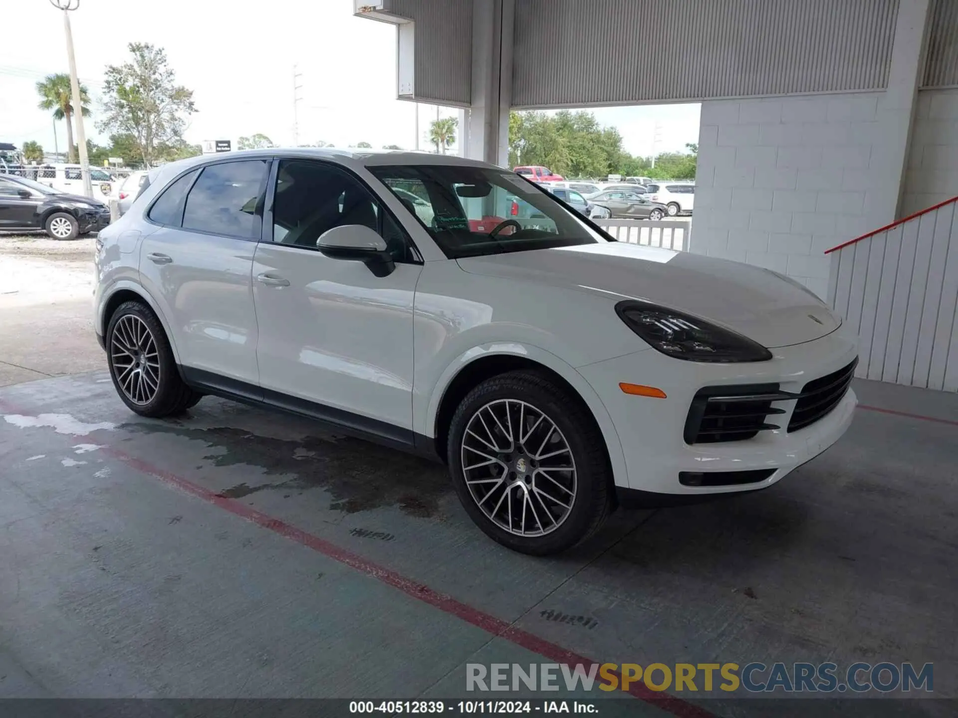1 fotografías del automóvil dañado WP1AB2AY8KDA63985 PORSCHE CAYENNE 2019