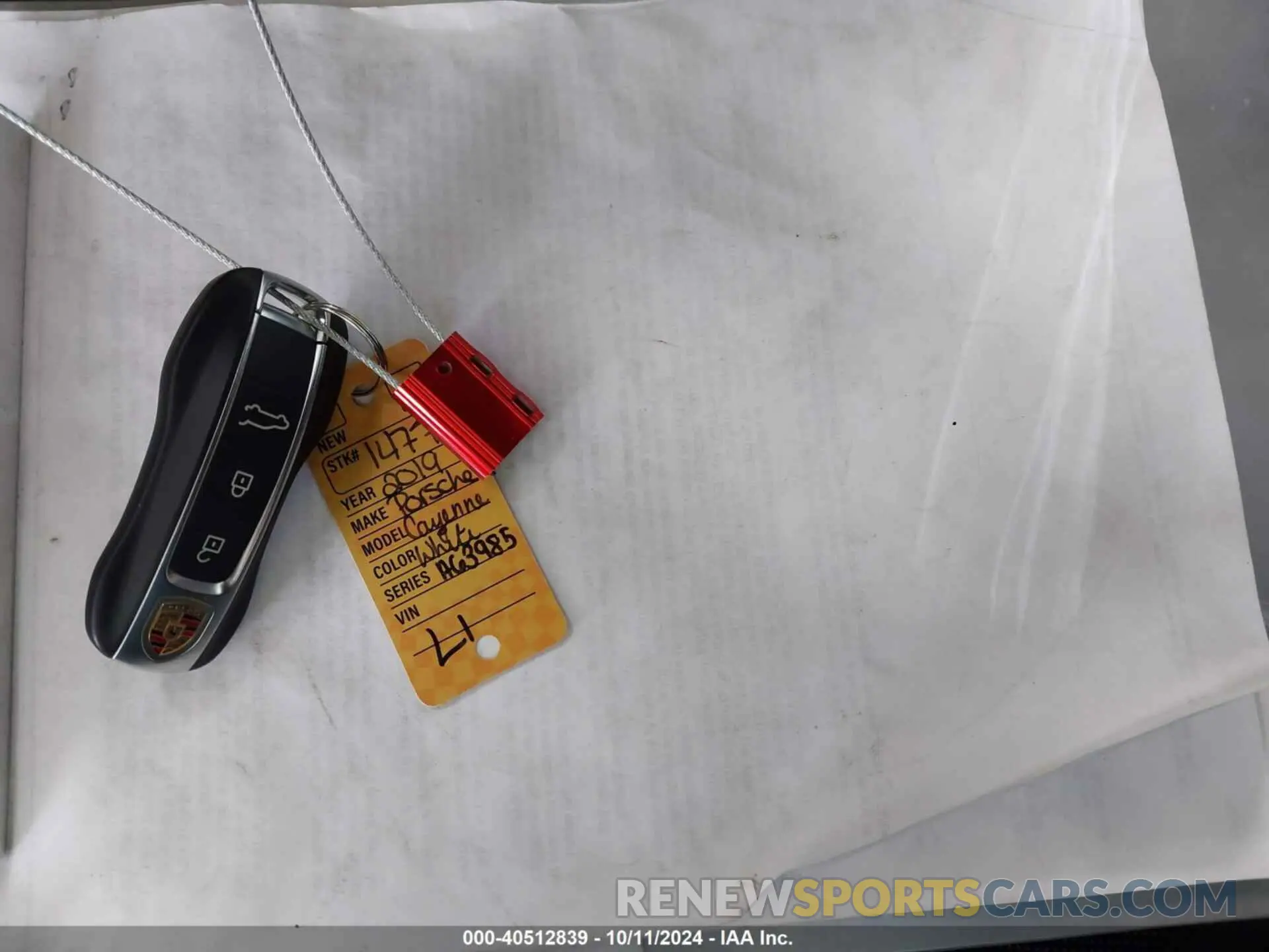 11 fotografías del automóvil dañado WP1AB2AY8KDA63985 PORSCHE CAYENNE 2019