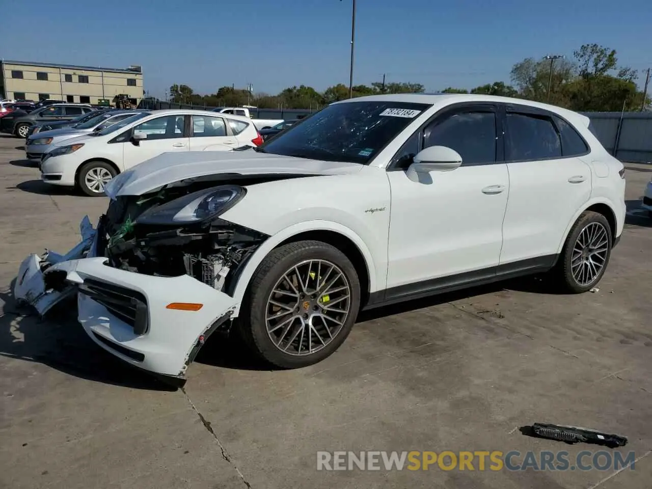1 fotografías del automóvil dañado WP1AE2AY5KDA50280 PORSCHE CAYENNE 2019