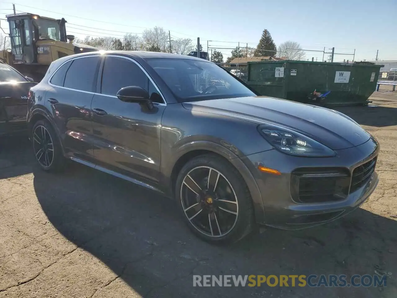 4 fotografías del automóvil dañado WP1AE2AY7KDA50488 PORSCHE CAYENNE 2019