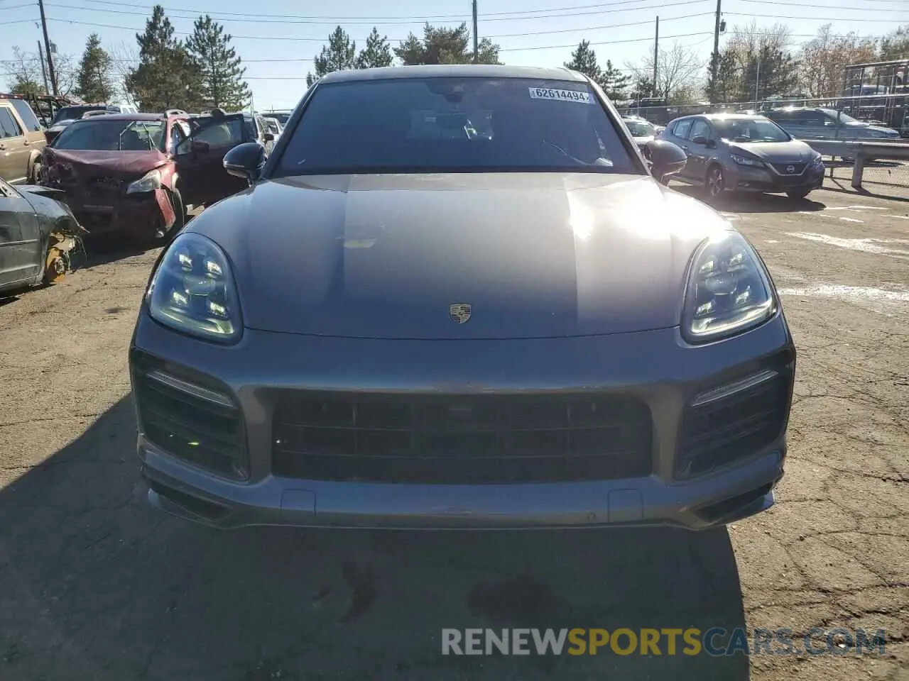 5 fotografías del automóvil dañado WP1AE2AY7KDA50488 PORSCHE CAYENNE 2019