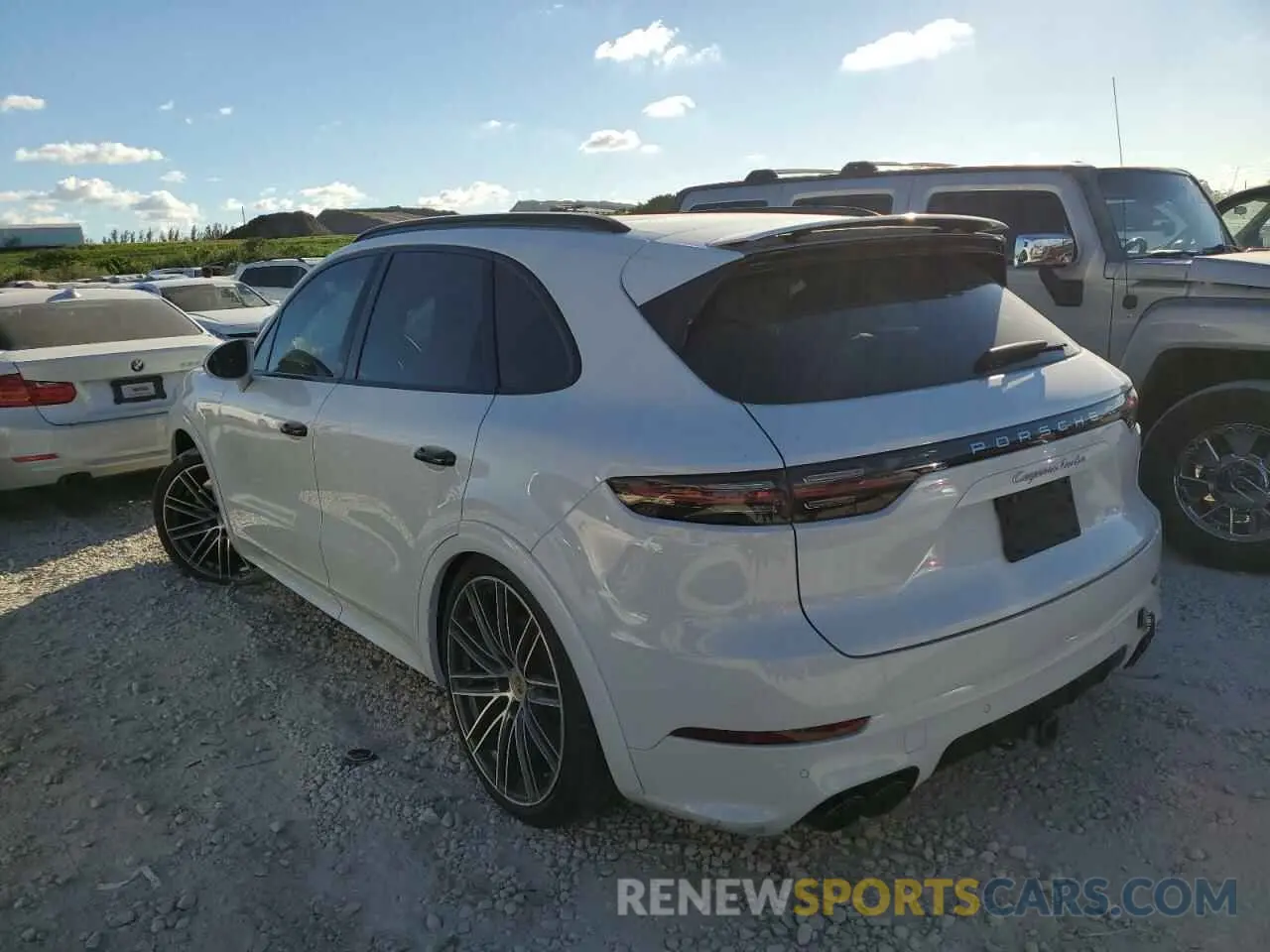 3 fotografías del automóvil dañado WP1AF2AY7KDA81141 PORSCHE CAYENNE 2019