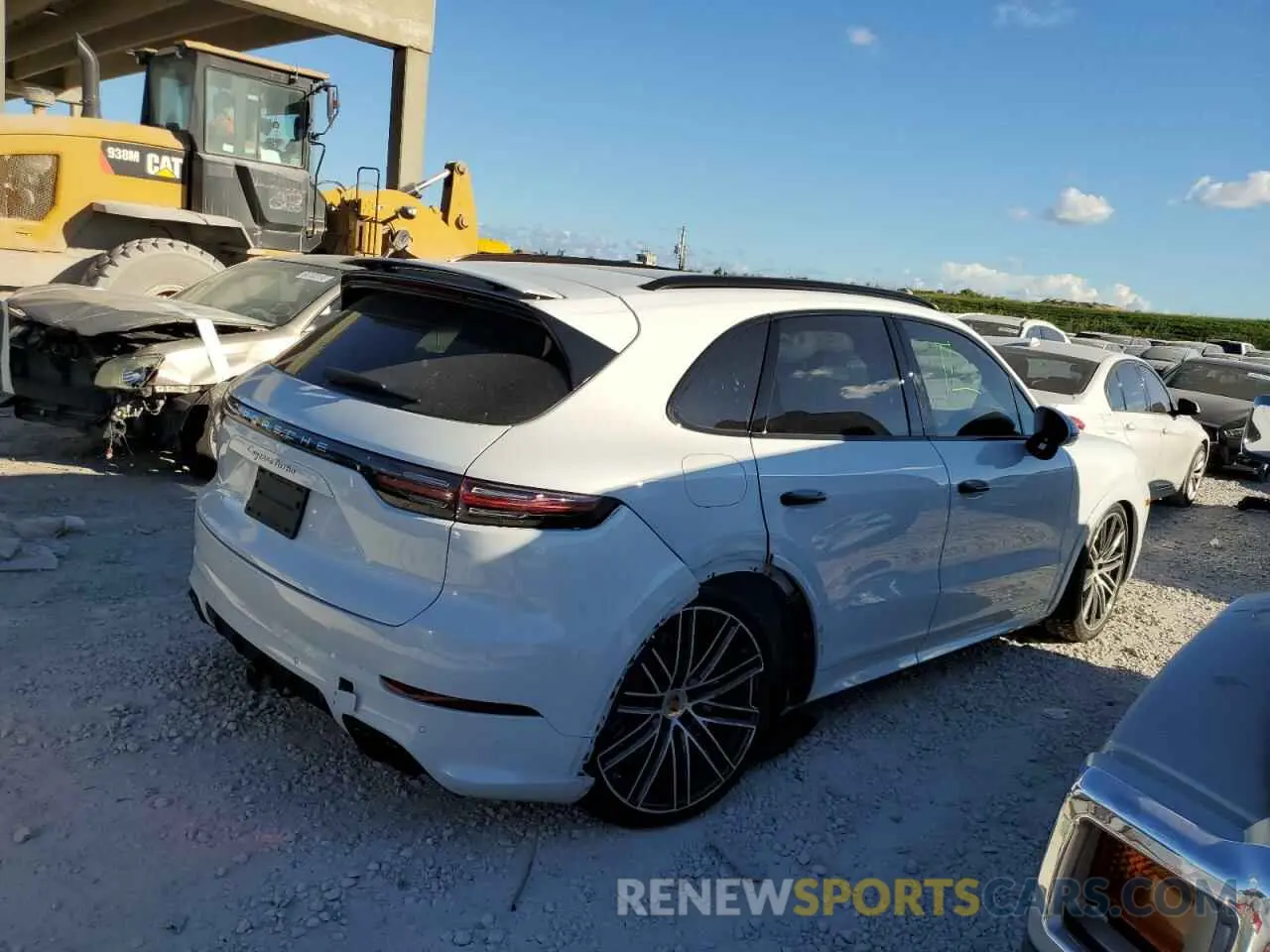 4 fotografías del automóvil dañado WP1AF2AY7KDA81141 PORSCHE CAYENNE 2019