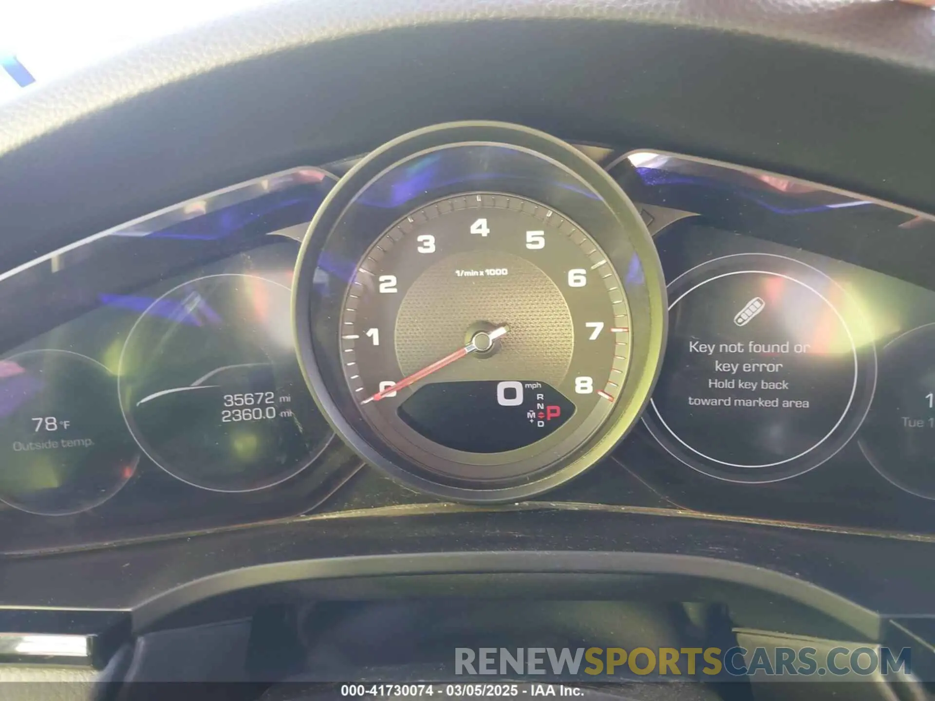 15 fotografías del automóvil dañado WP1AA2AY1LDA07276 PORSCHE CAYENNE 2020