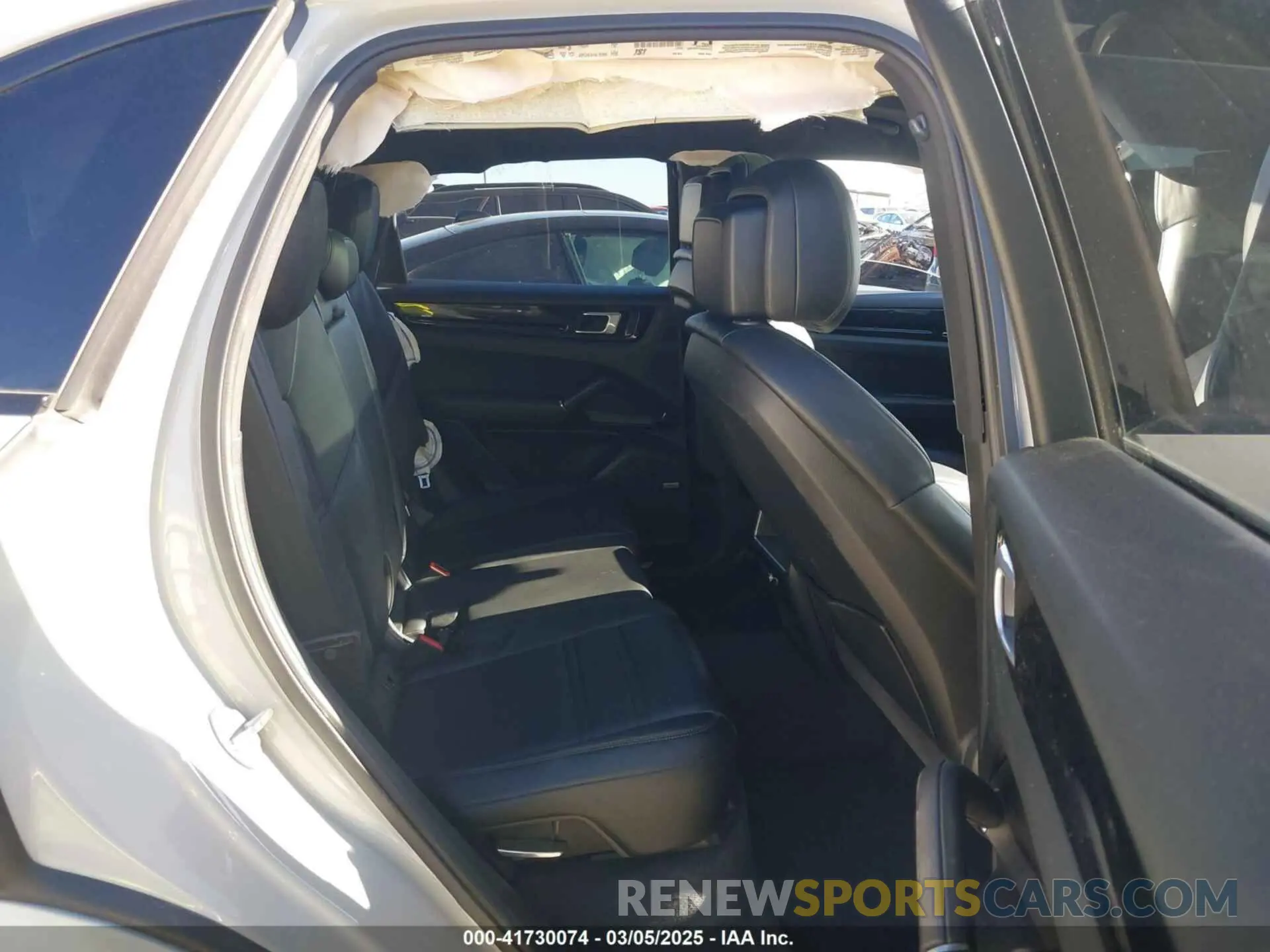 8 fotografías del automóvil dañado WP1AA2AY1LDA07276 PORSCHE CAYENNE 2020