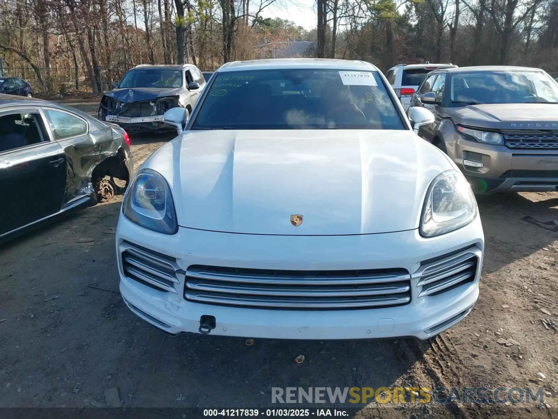 12 fotografías del automóvil dañado WP1AA2AY1LDA07925 PORSCHE CAYENNE 2020