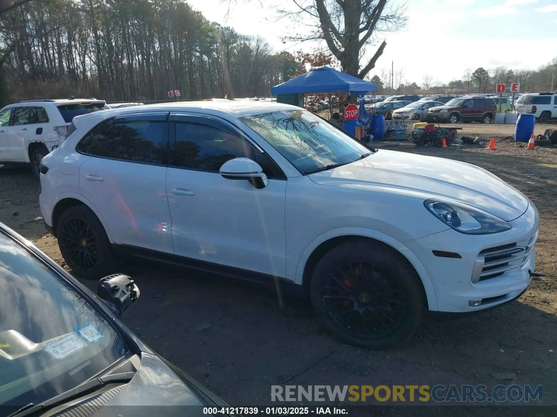 13 fotografías del automóvil dañado WP1AA2AY1LDA07925 PORSCHE CAYENNE 2020