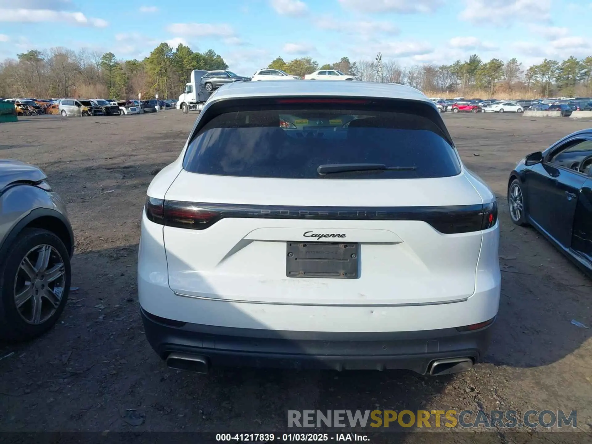 16 fotografías del automóvil dañado WP1AA2AY1LDA07925 PORSCHE CAYENNE 2020