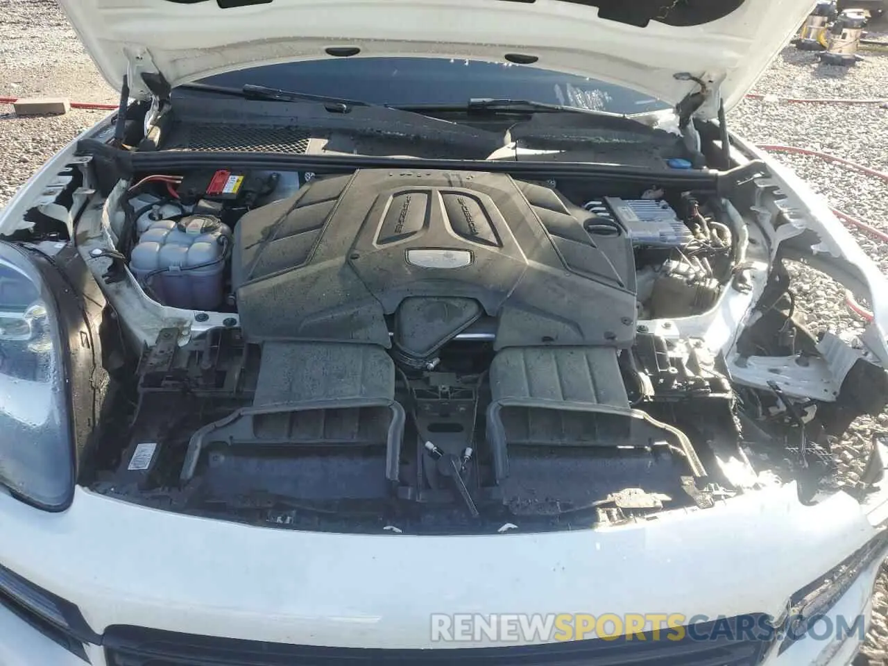 11 fotografías del automóvil dañado WP1AA2AY2LDA03933 PORSCHE CAYENNE 2020