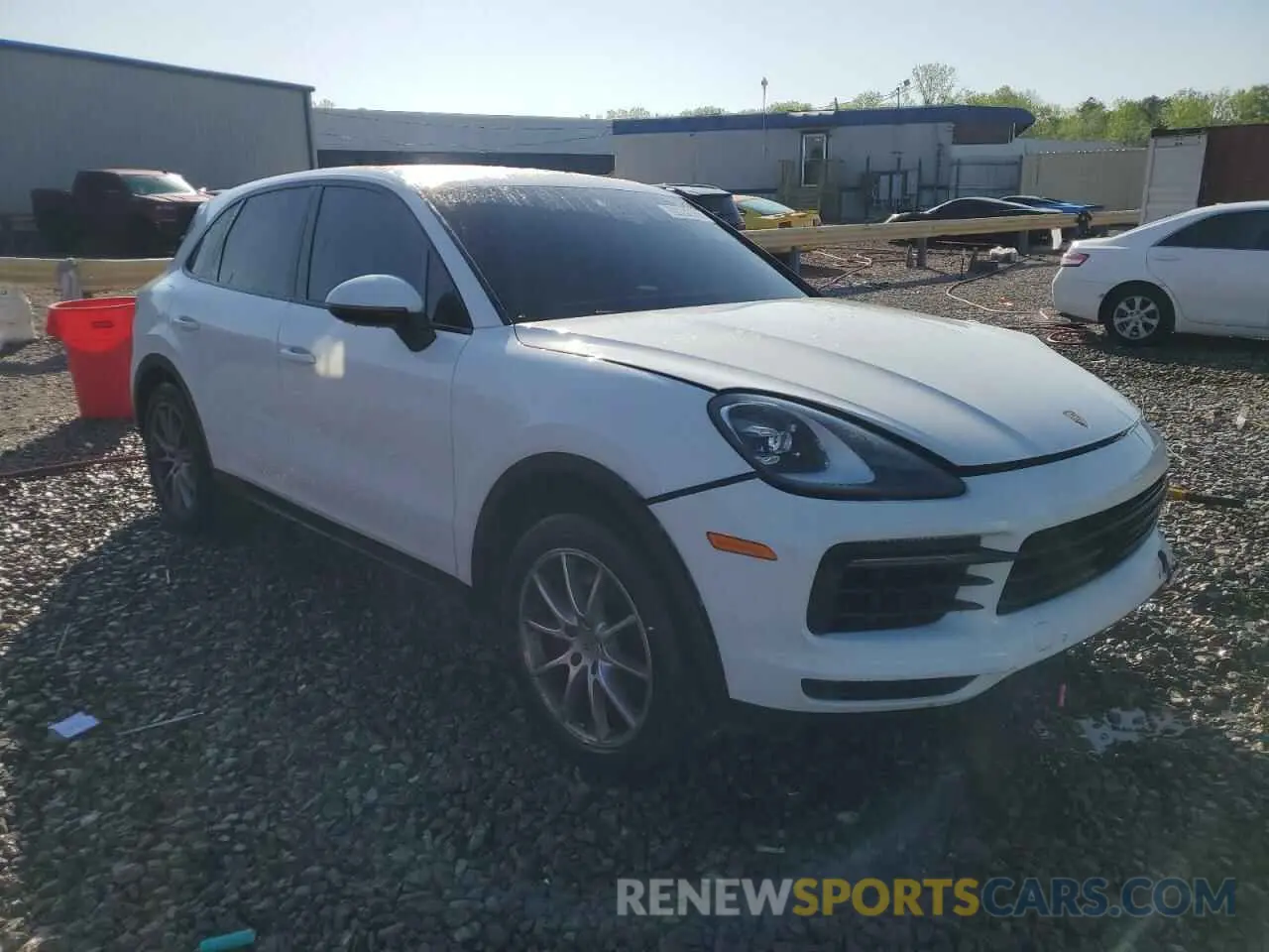 4 fotografías del automóvil dañado WP1AA2AY2LDA03933 PORSCHE CAYENNE 2020