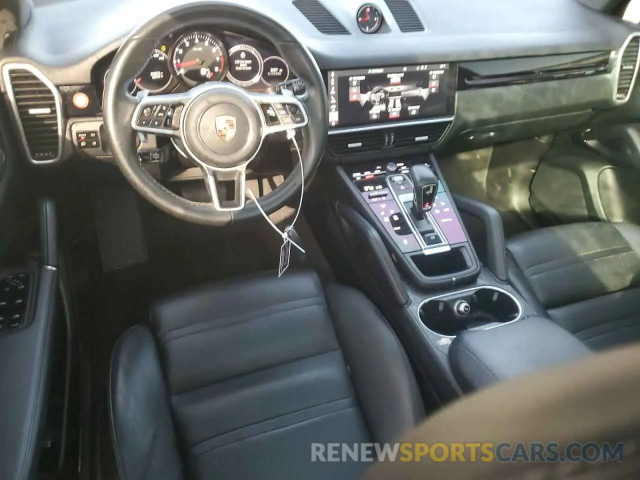 8 fotografías del automóvil dañado WP1AA2AY2LDA03933 PORSCHE CAYENNE 2020