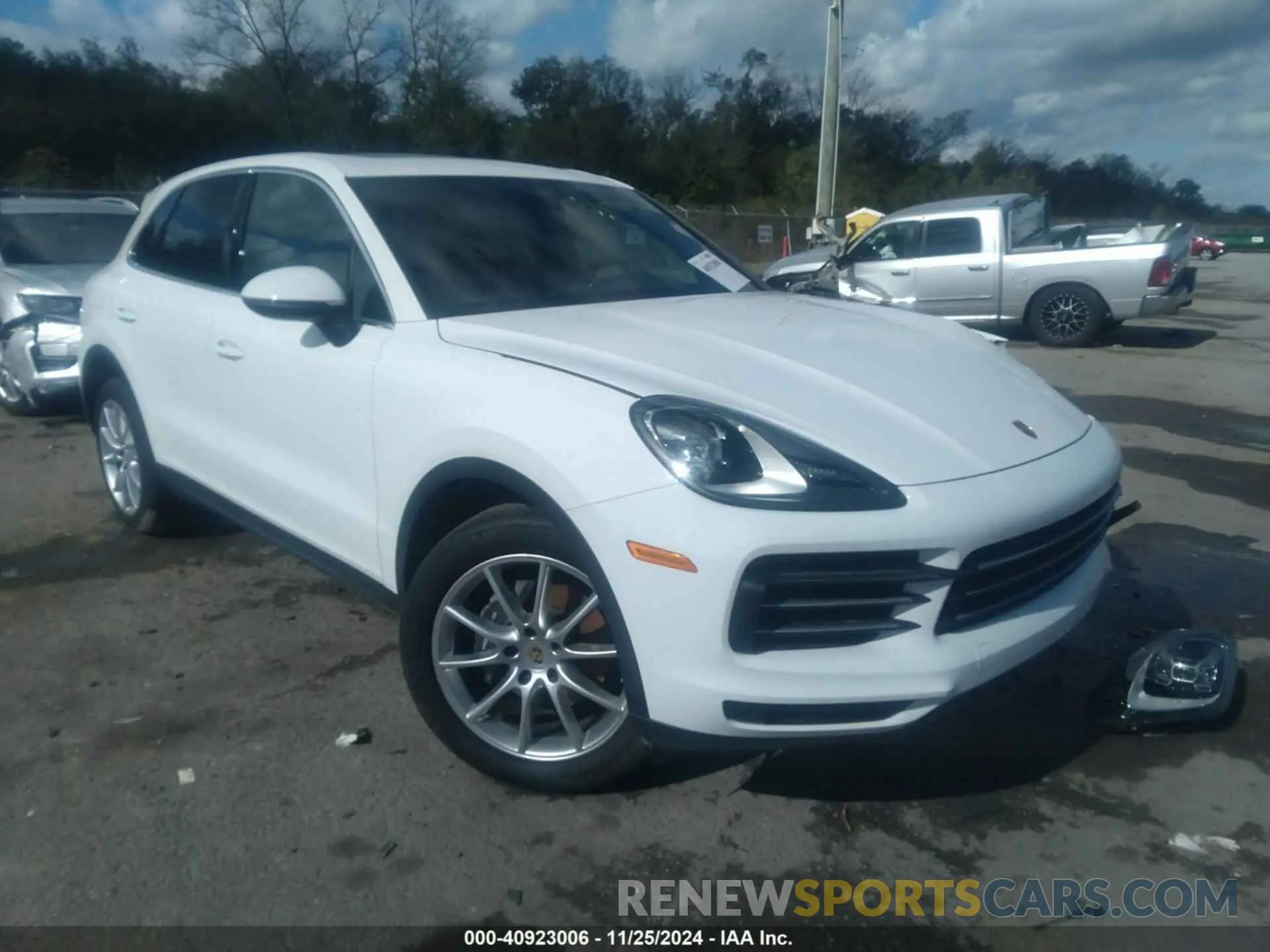 1 fotografías del automóvil dañado WP1AA2AY2LDA06573 PORSCHE CAYENNE 2020