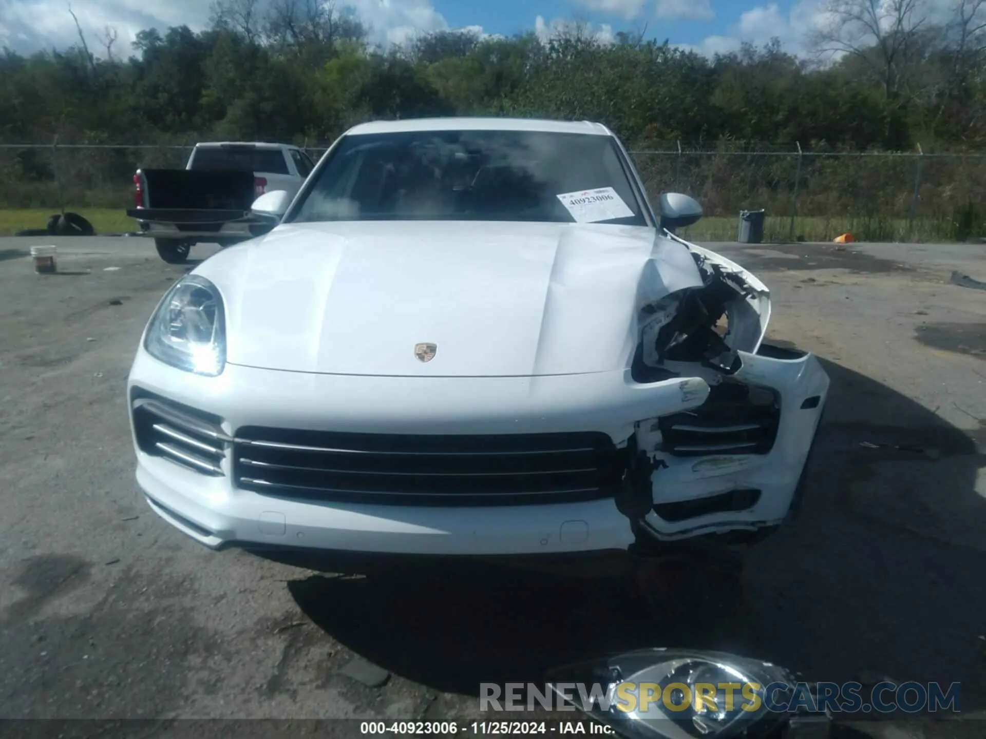 12 fotografías del automóvil dañado WP1AA2AY2LDA06573 PORSCHE CAYENNE 2020