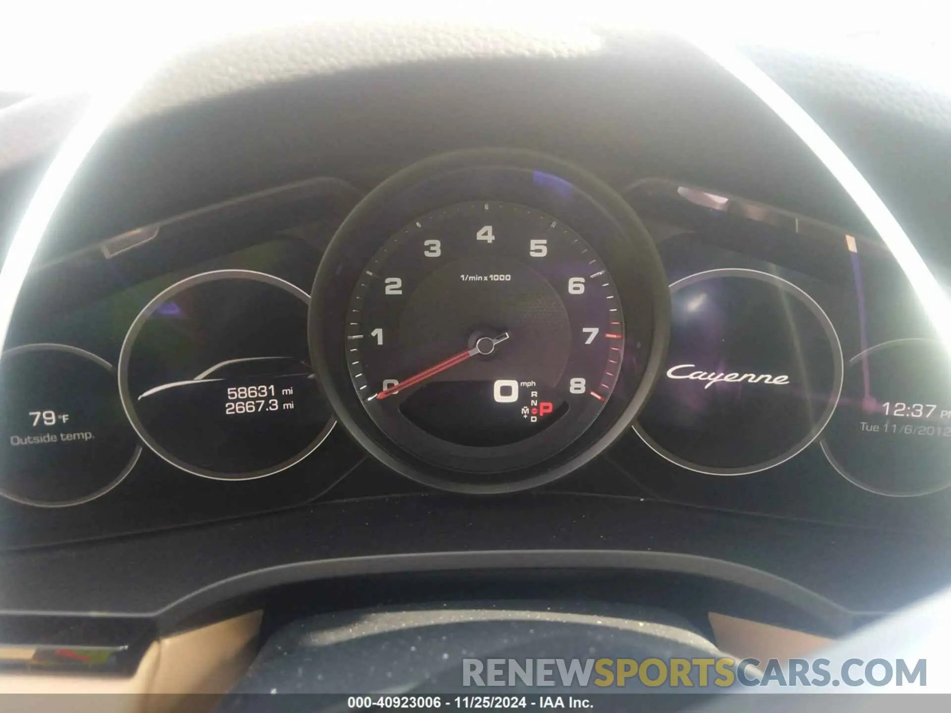 7 fotografías del automóvil dañado WP1AA2AY2LDA06573 PORSCHE CAYENNE 2020