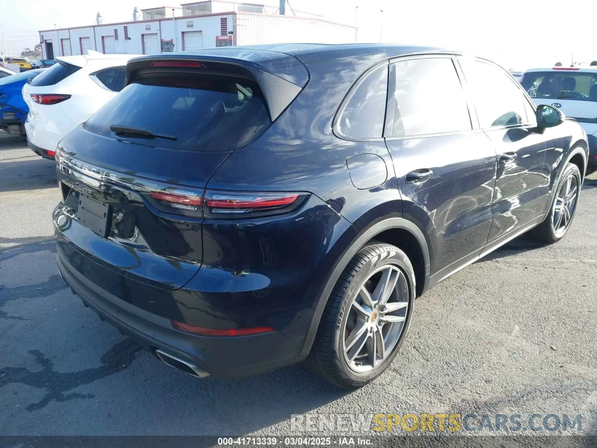 4 fotografías del automóvil dañado WP1AA2AY3LDA04136 PORSCHE CAYENNE 2020