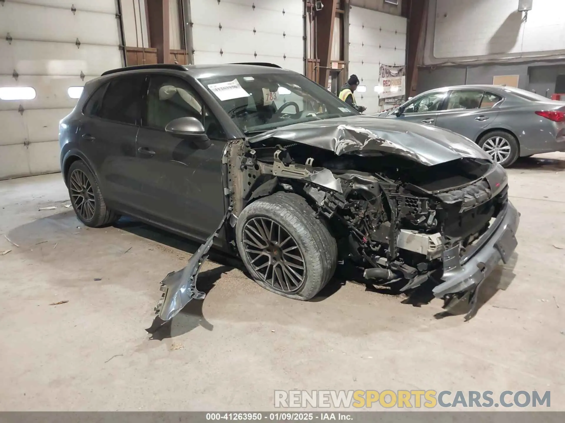 1 fotografías del automóvil dañado WP1AA2AY4LDA03853 PORSCHE CAYENNE 2020