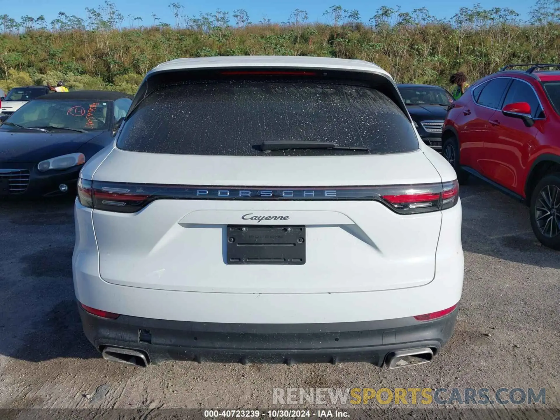 16 fotografías del automóvil dañado WP1AA2AY4LDA09071 PORSCHE CAYENNE 2020