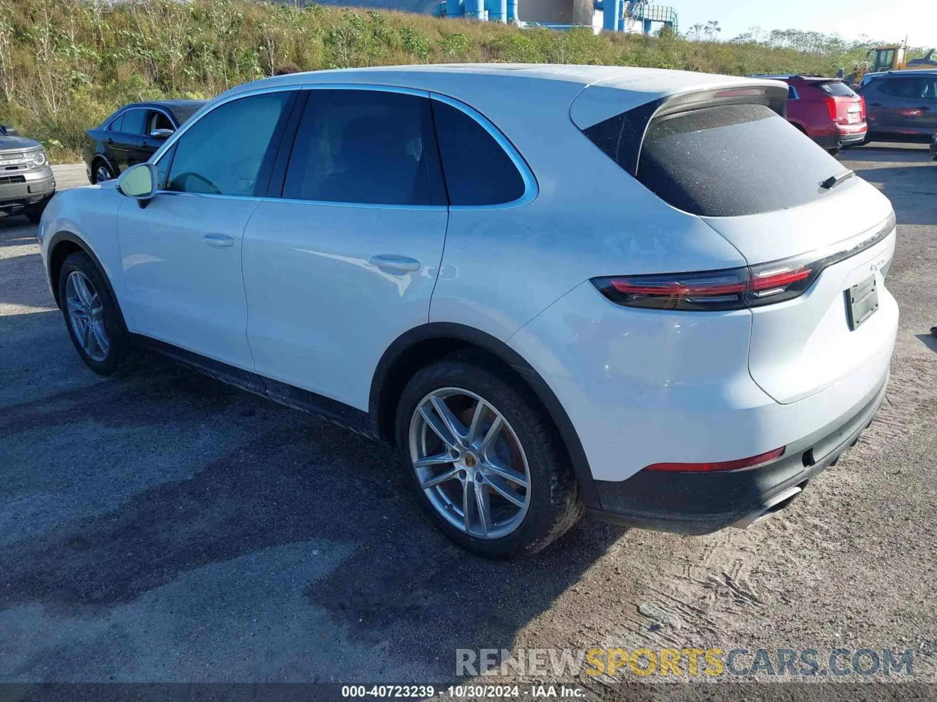 3 fotografías del automóvil dañado WP1AA2AY4LDA09071 PORSCHE CAYENNE 2020