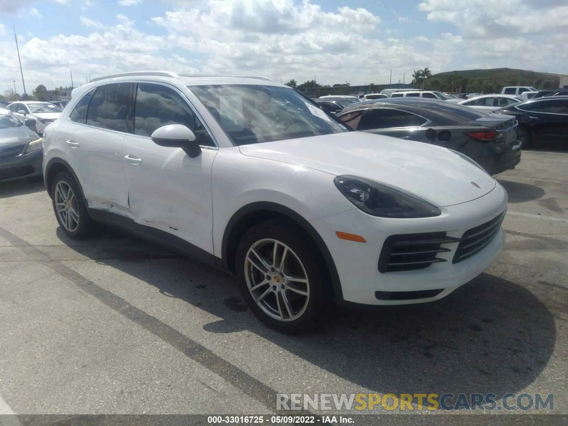 1 fotografías del automóvil dañado WP1AA2AY4LDA10205 PORSCHE CAYENNE 2020