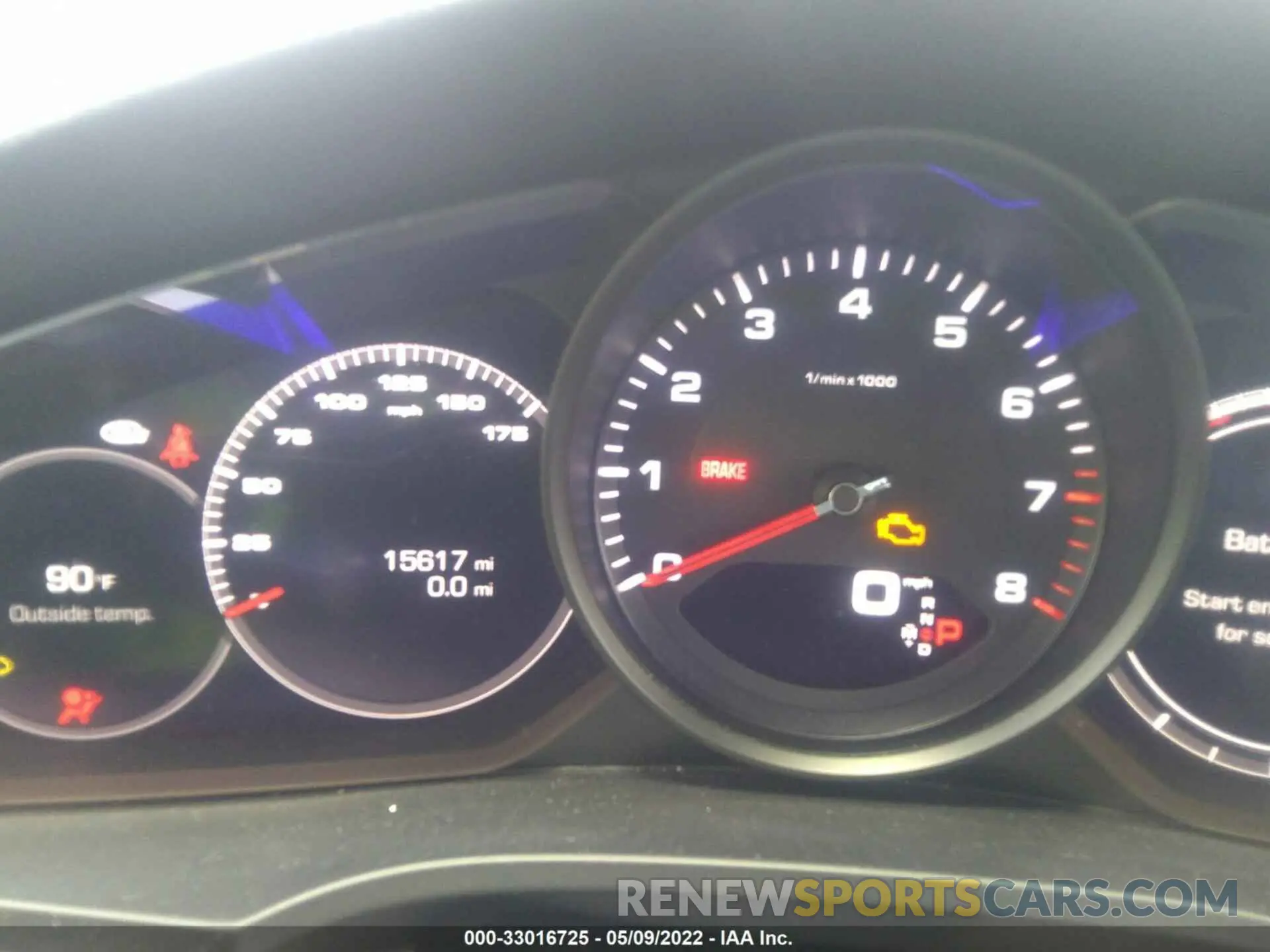 7 fotografías del automóvil dañado WP1AA2AY4LDA10205 PORSCHE CAYENNE 2020