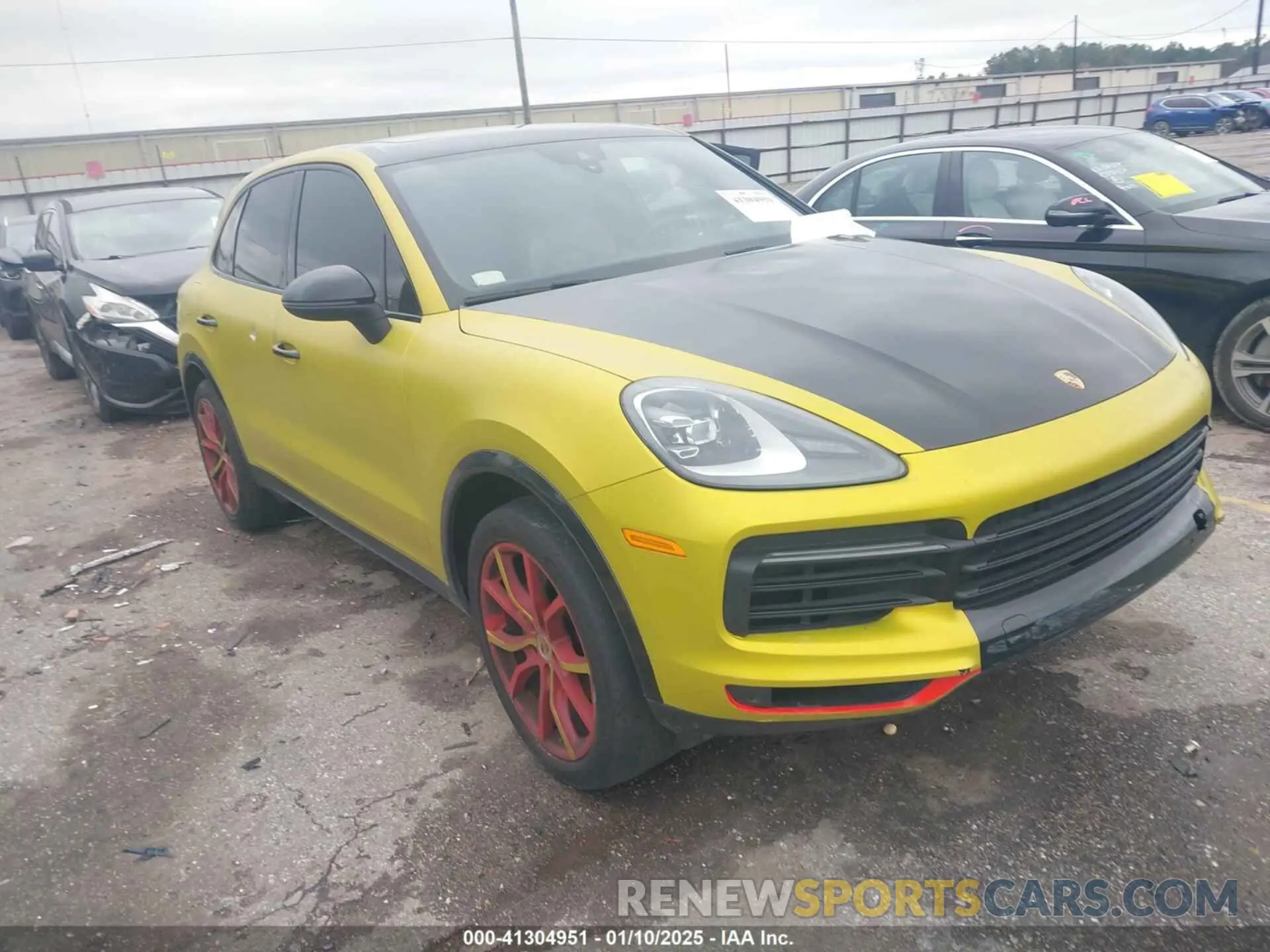 1 fotografías del automóvil dañado WP1AA2AY5LDA03828 PORSCHE CAYENNE 2020