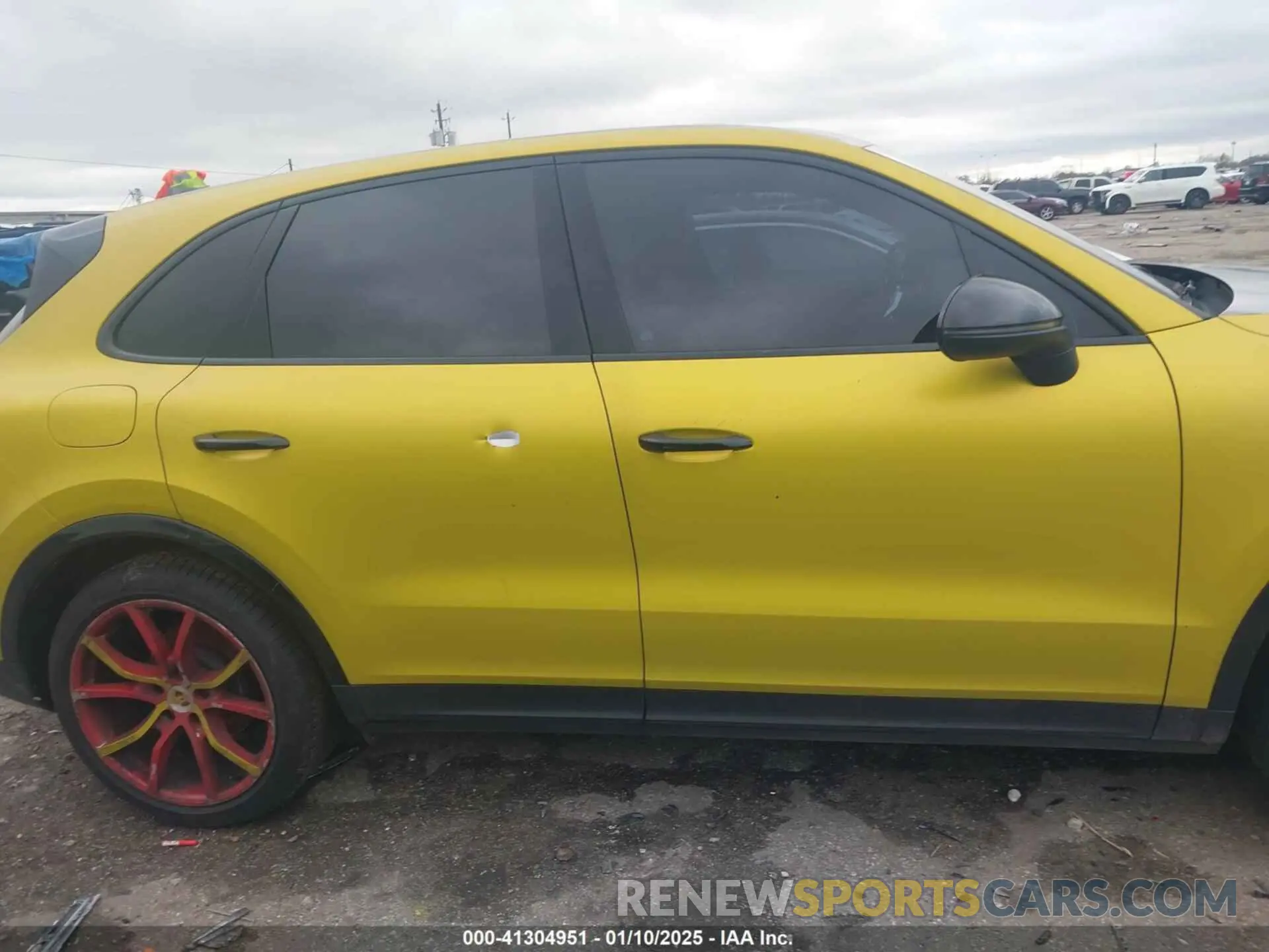 12 fotografías del automóvil dañado WP1AA2AY5LDA03828 PORSCHE CAYENNE 2020