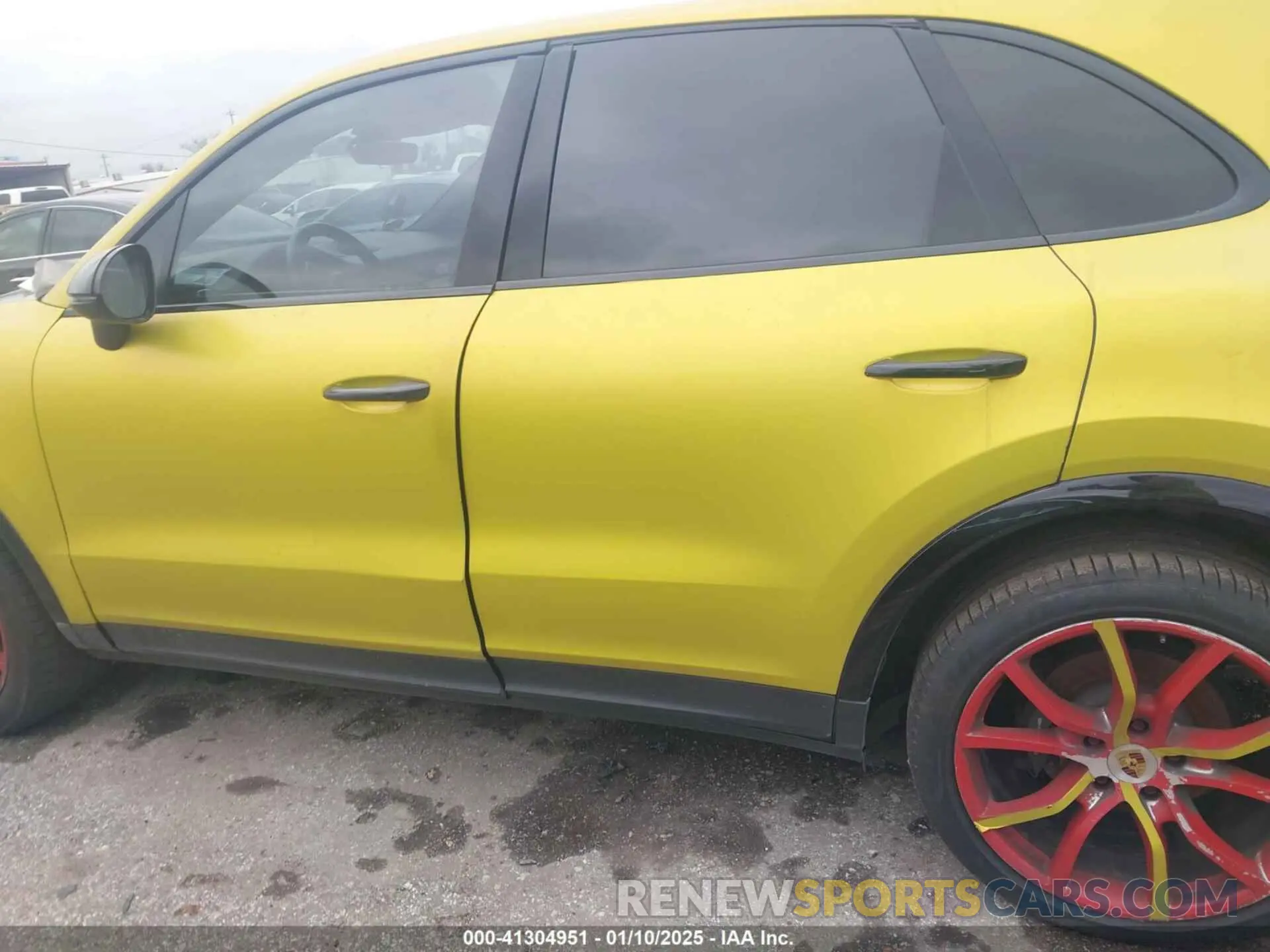 13 fotografías del automóvil dañado WP1AA2AY5LDA03828 PORSCHE CAYENNE 2020