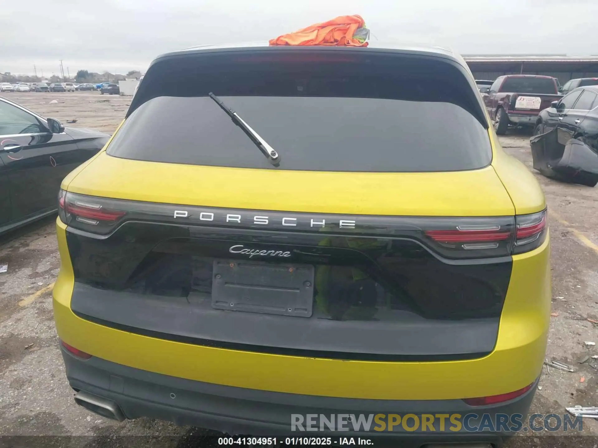 15 fotografías del automóvil dañado WP1AA2AY5LDA03828 PORSCHE CAYENNE 2020