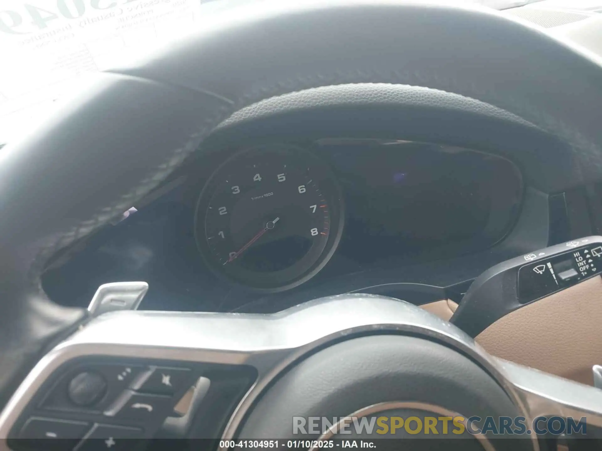 7 fotografías del automóvil dañado WP1AA2AY5LDA03828 PORSCHE CAYENNE 2020