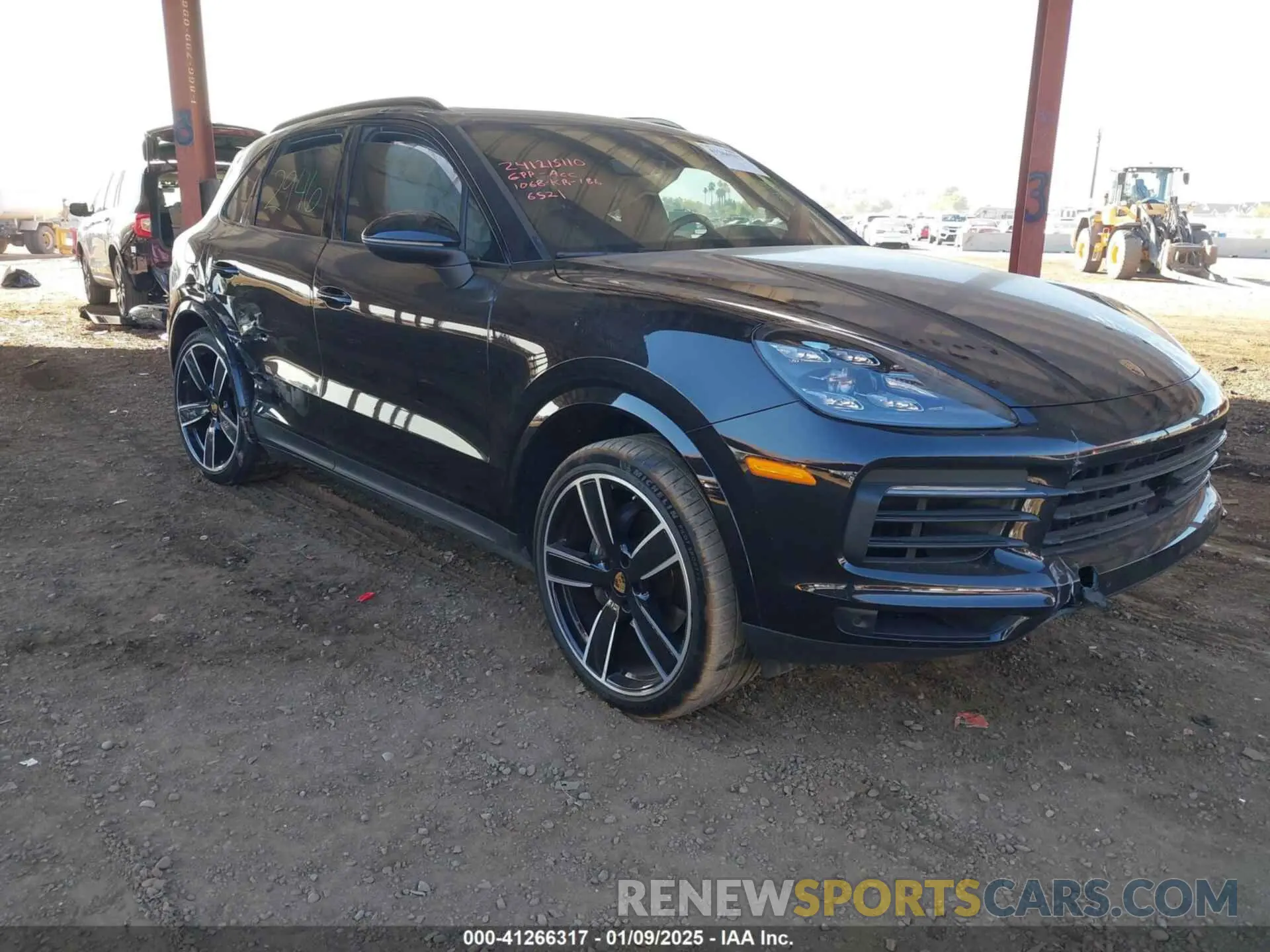 1 fotografías del automóvil dañado WP1AA2AY5LDA06521 PORSCHE CAYENNE 2020