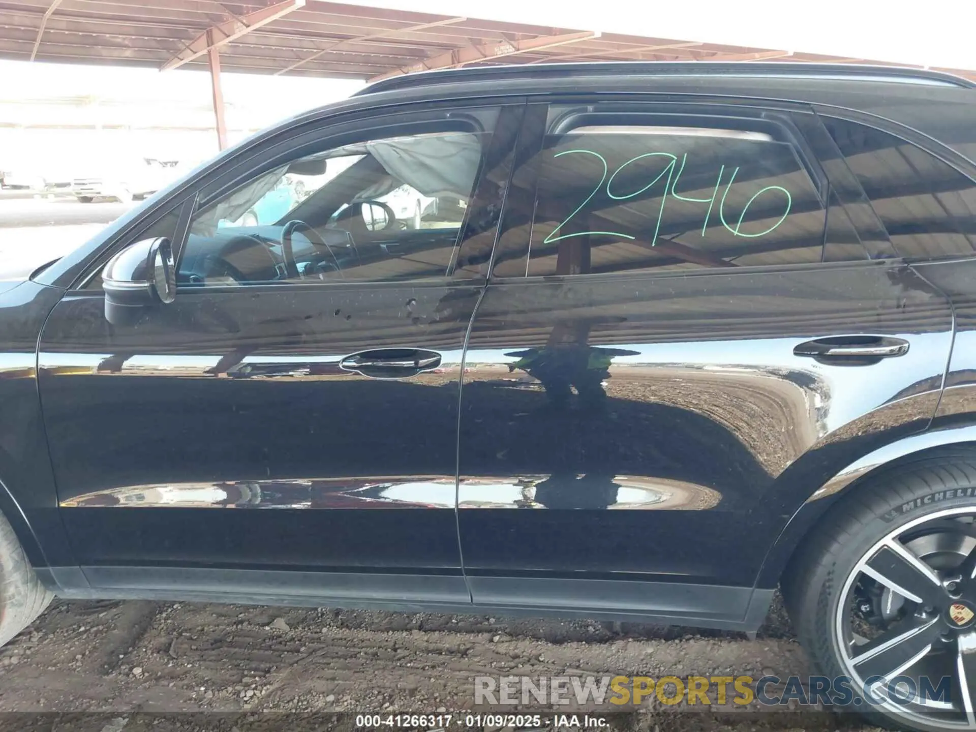 14 fotografías del automóvil dañado WP1AA2AY5LDA06521 PORSCHE CAYENNE 2020