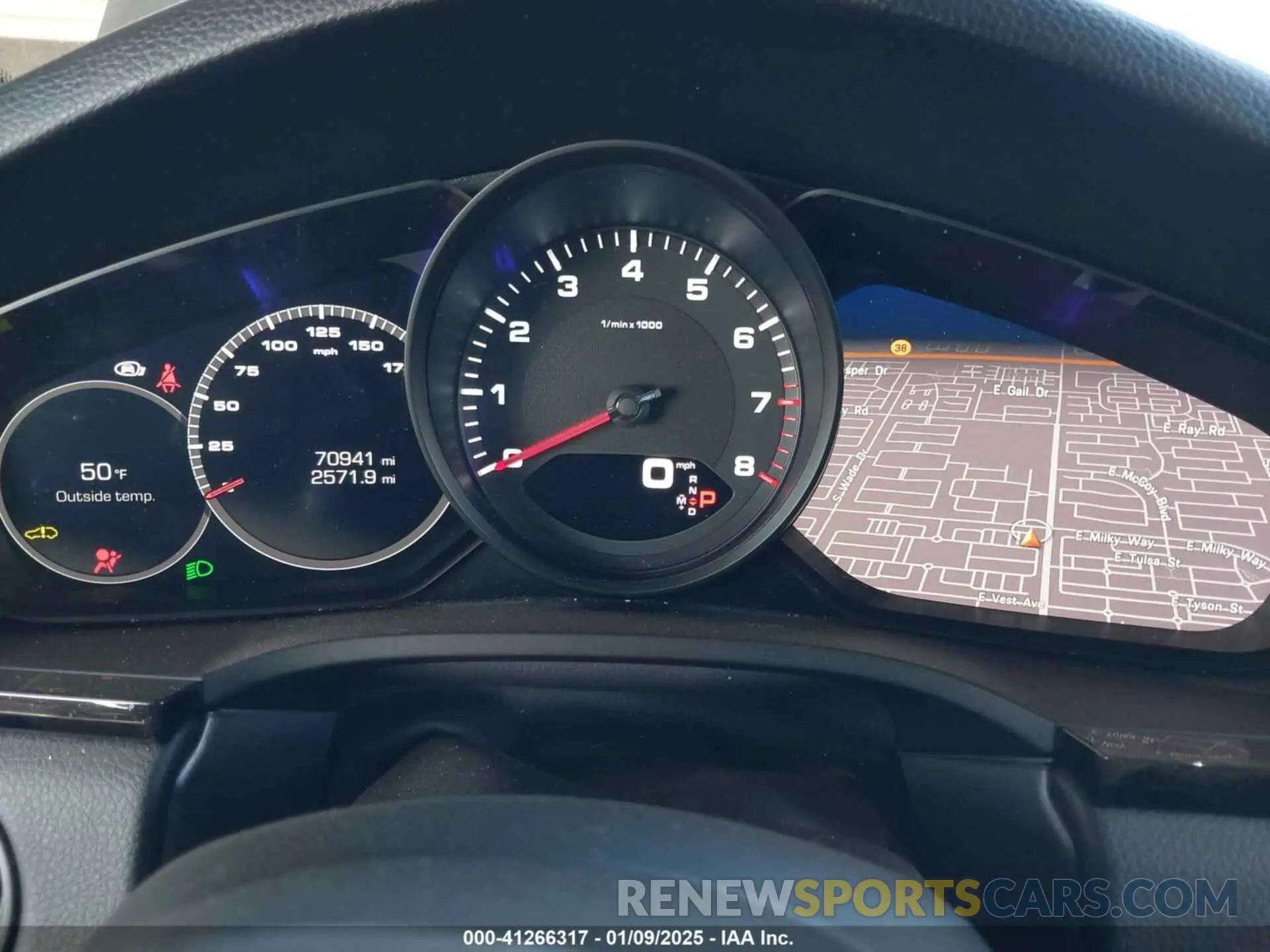 7 fotografías del automóvil dañado WP1AA2AY5LDA06521 PORSCHE CAYENNE 2020