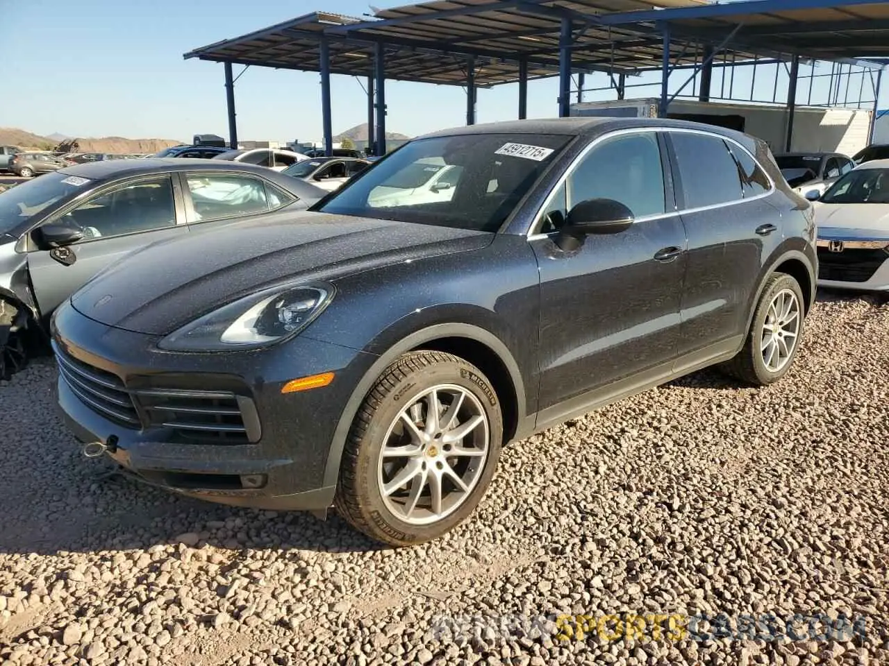 1 fotografías del automóvil dañado WP1AA2AY6LDA02168 PORSCHE CAYENNE 2020