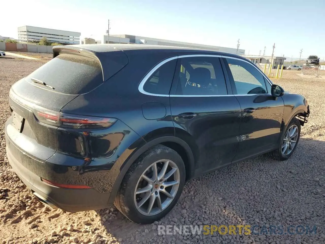 3 fotografías del automóvil dañado WP1AA2AY6LDA02168 PORSCHE CAYENNE 2020