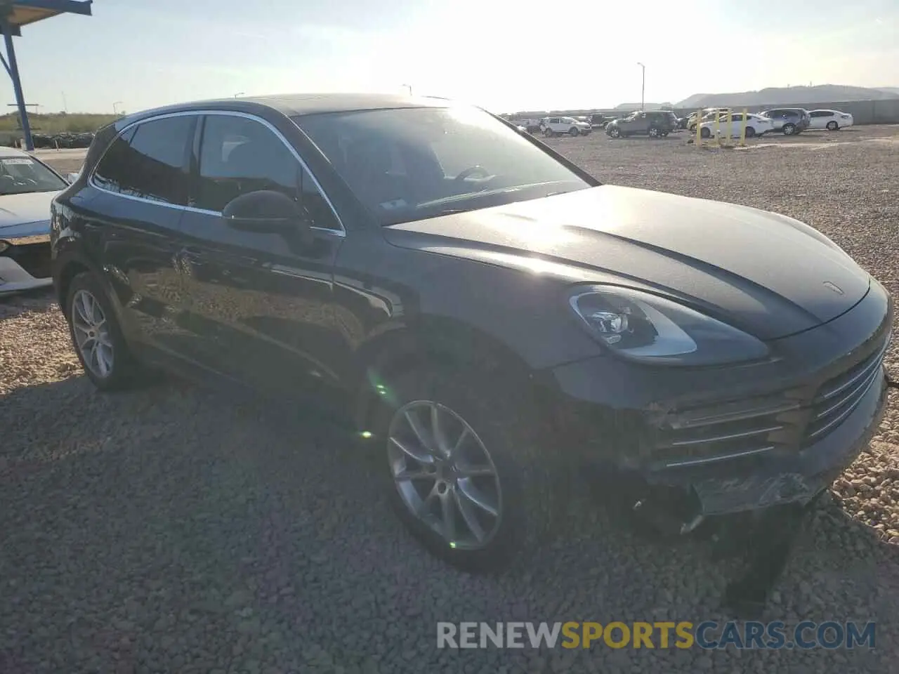 4 fotografías del automóvil dañado WP1AA2AY6LDA02168 PORSCHE CAYENNE 2020