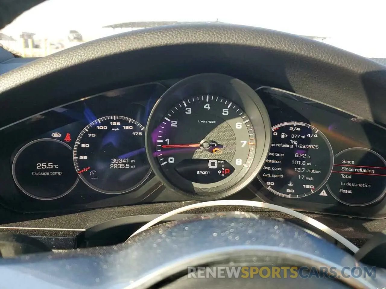 9 fotografías del automóvil dañado WP1AA2AY6LDA02168 PORSCHE CAYENNE 2020
