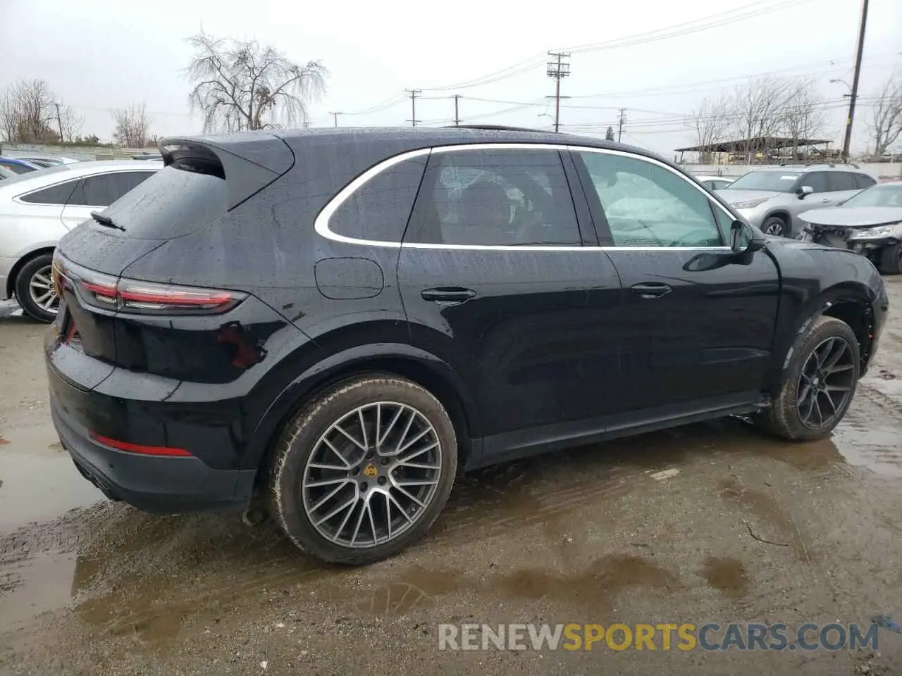 3 fotografías del automóvil dañado WP1AA2AY6LDA09492 PORSCHE CAYENNE 2020