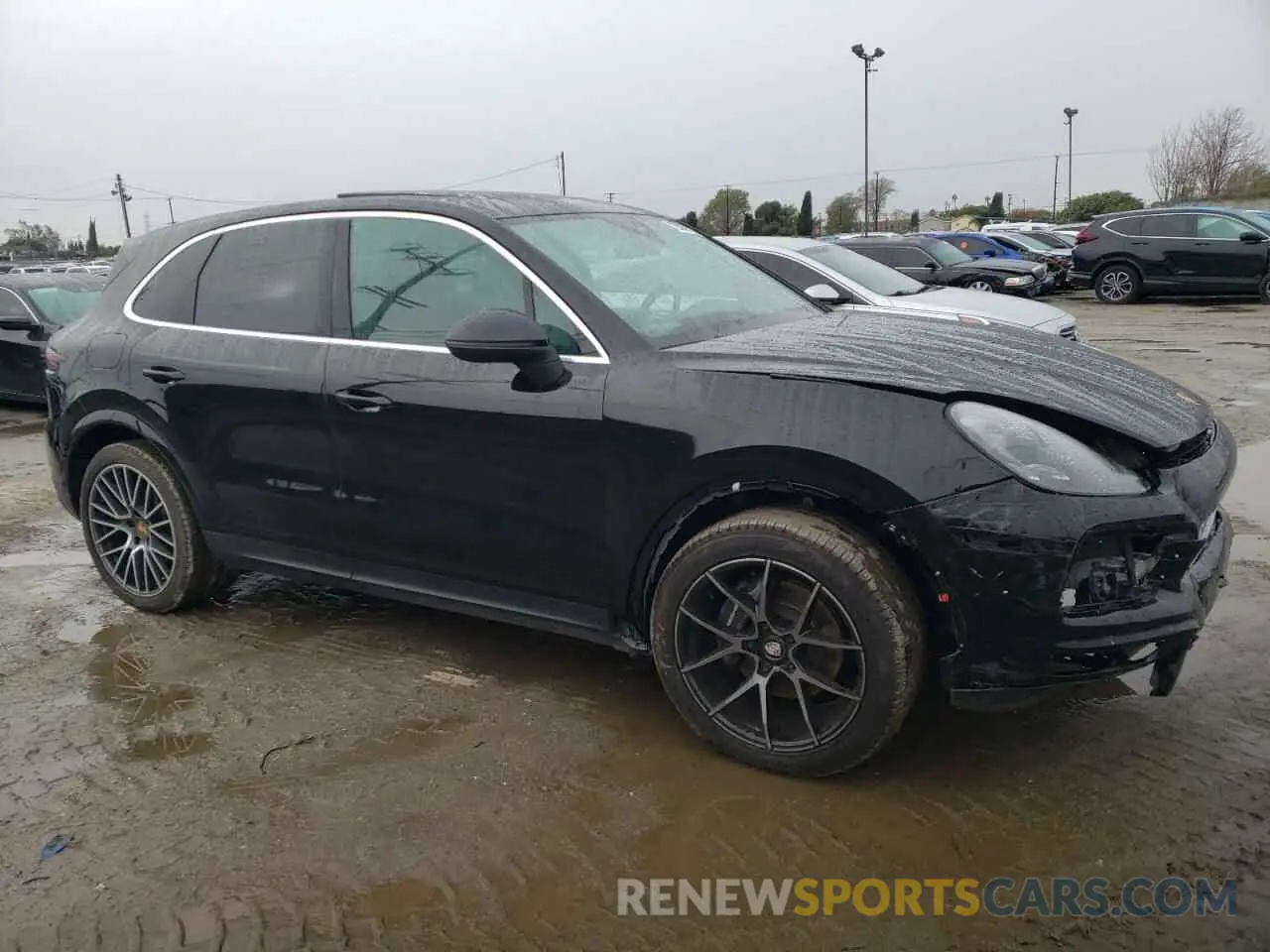 4 fotografías del automóvil dañado WP1AA2AY6LDA09492 PORSCHE CAYENNE 2020