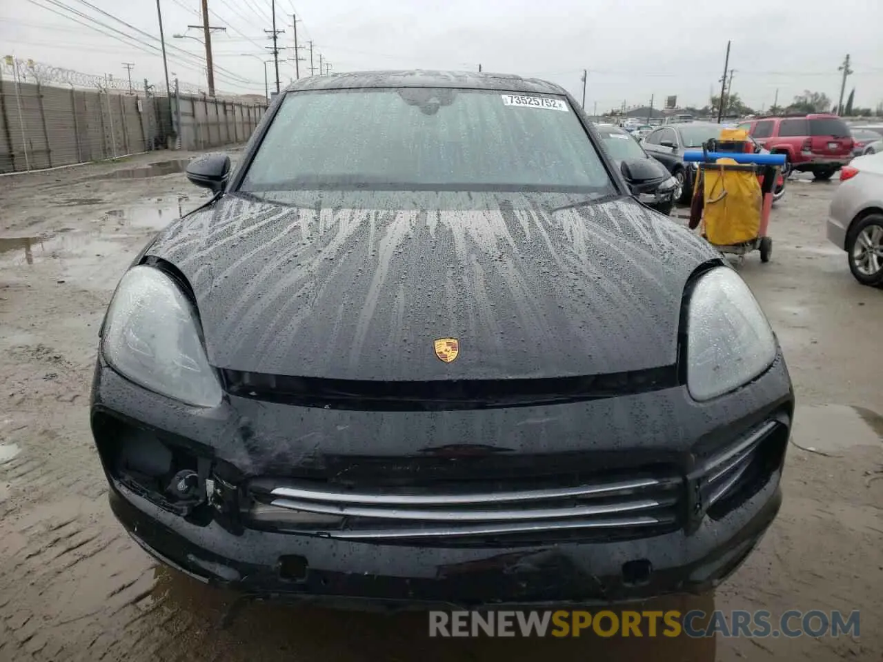 5 fotografías del automóvil dañado WP1AA2AY6LDA09492 PORSCHE CAYENNE 2020