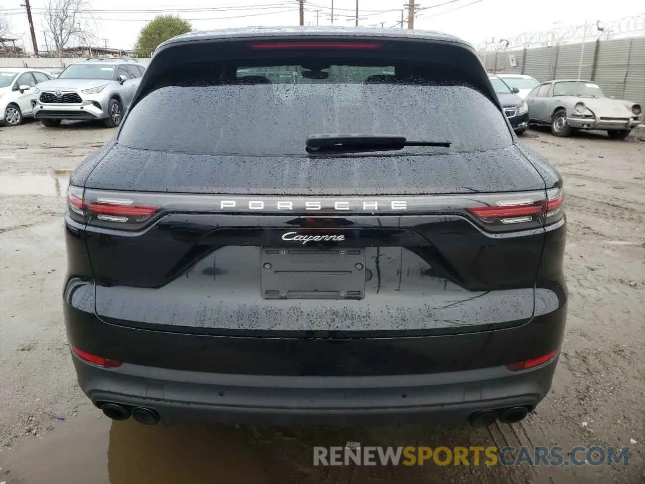 6 fotografías del automóvil dañado WP1AA2AY6LDA09492 PORSCHE CAYENNE 2020
