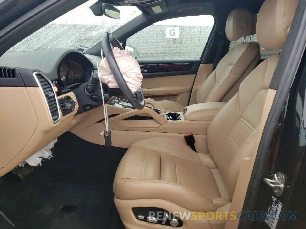7 fotografías del automóvil dañado WP1AA2AY6LDA09492 PORSCHE CAYENNE 2020