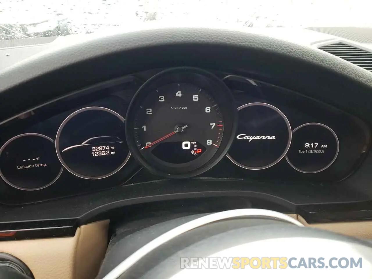 9 fotografías del automóvil dañado WP1AA2AY6LDA09492 PORSCHE CAYENNE 2020