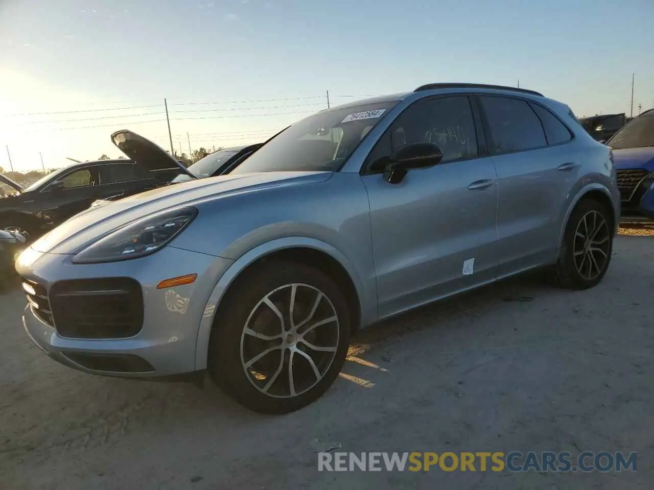 1 fotografías del automóvil dañado WP1AA2AY6LDA09900 PORSCHE CAYENNE 2020