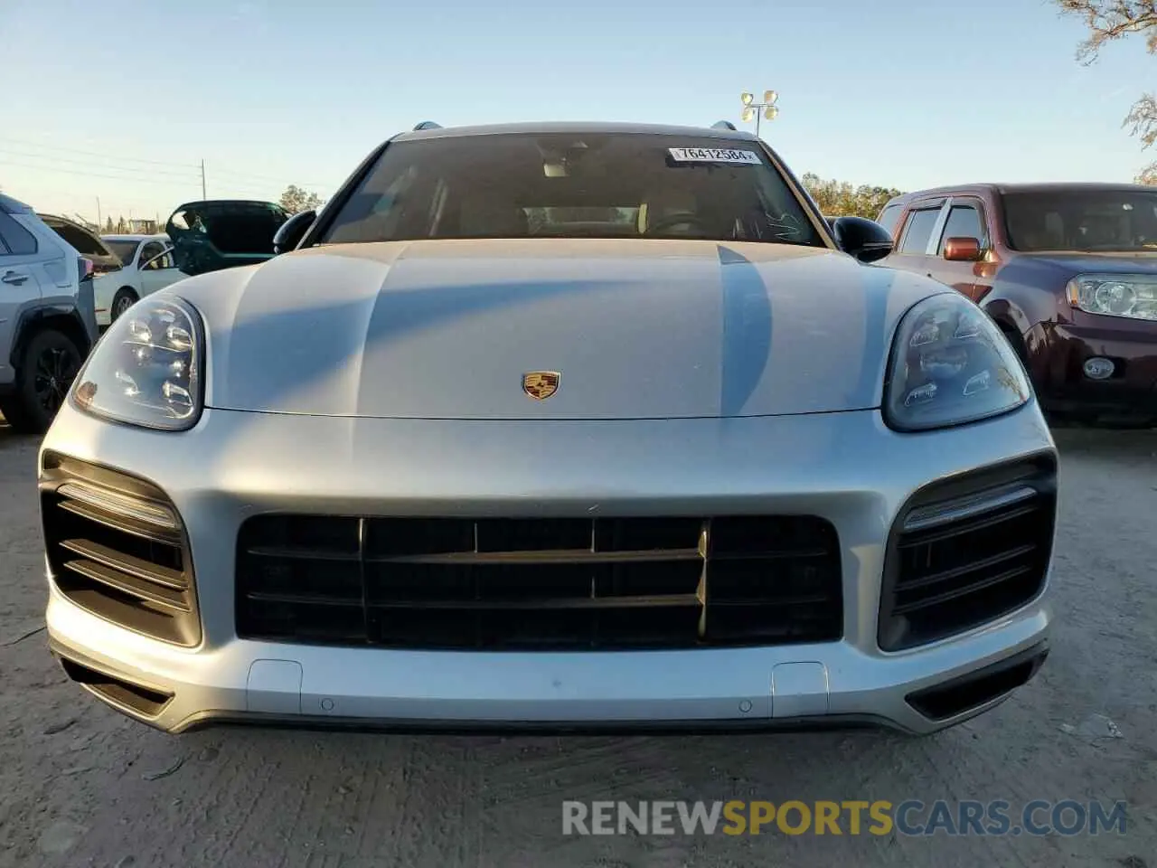 5 fotografías del automóvil dañado WP1AA2AY6LDA09900 PORSCHE CAYENNE 2020
