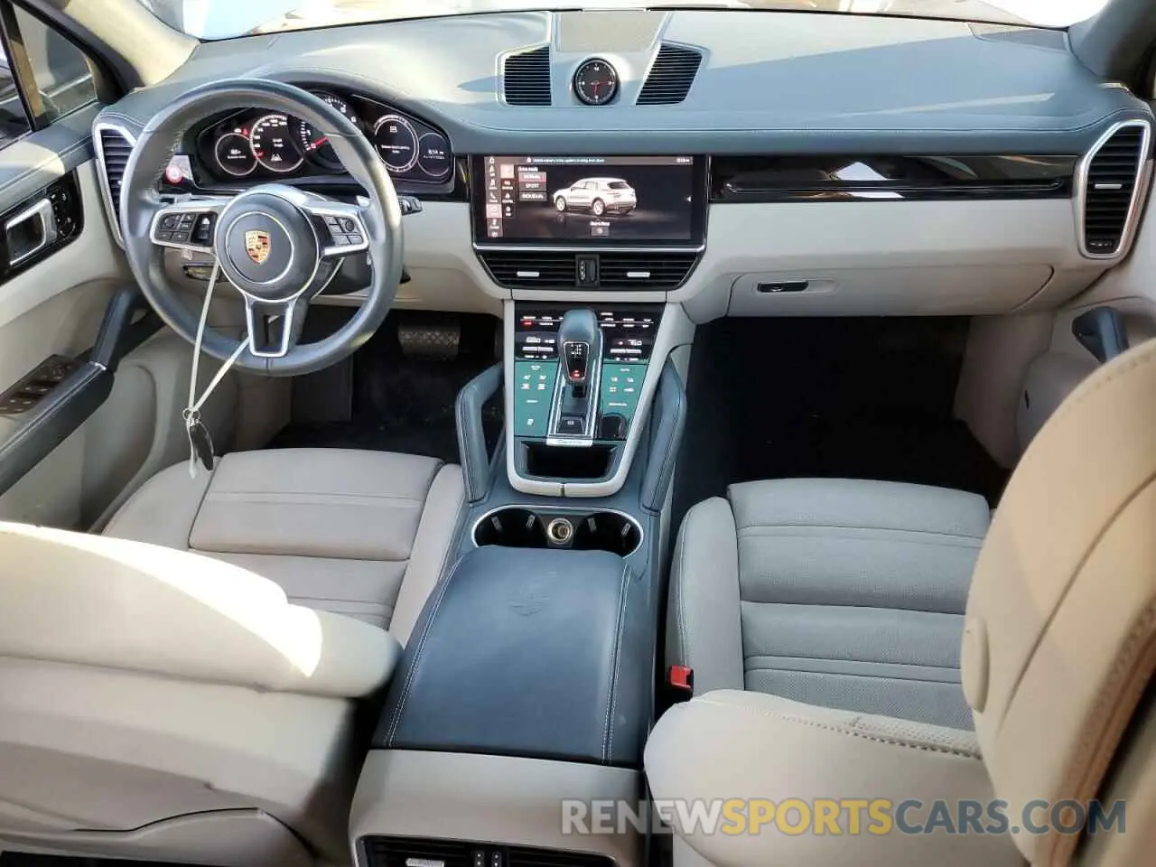 8 fotografías del automóvil dañado WP1AA2AY6LDA09900 PORSCHE CAYENNE 2020