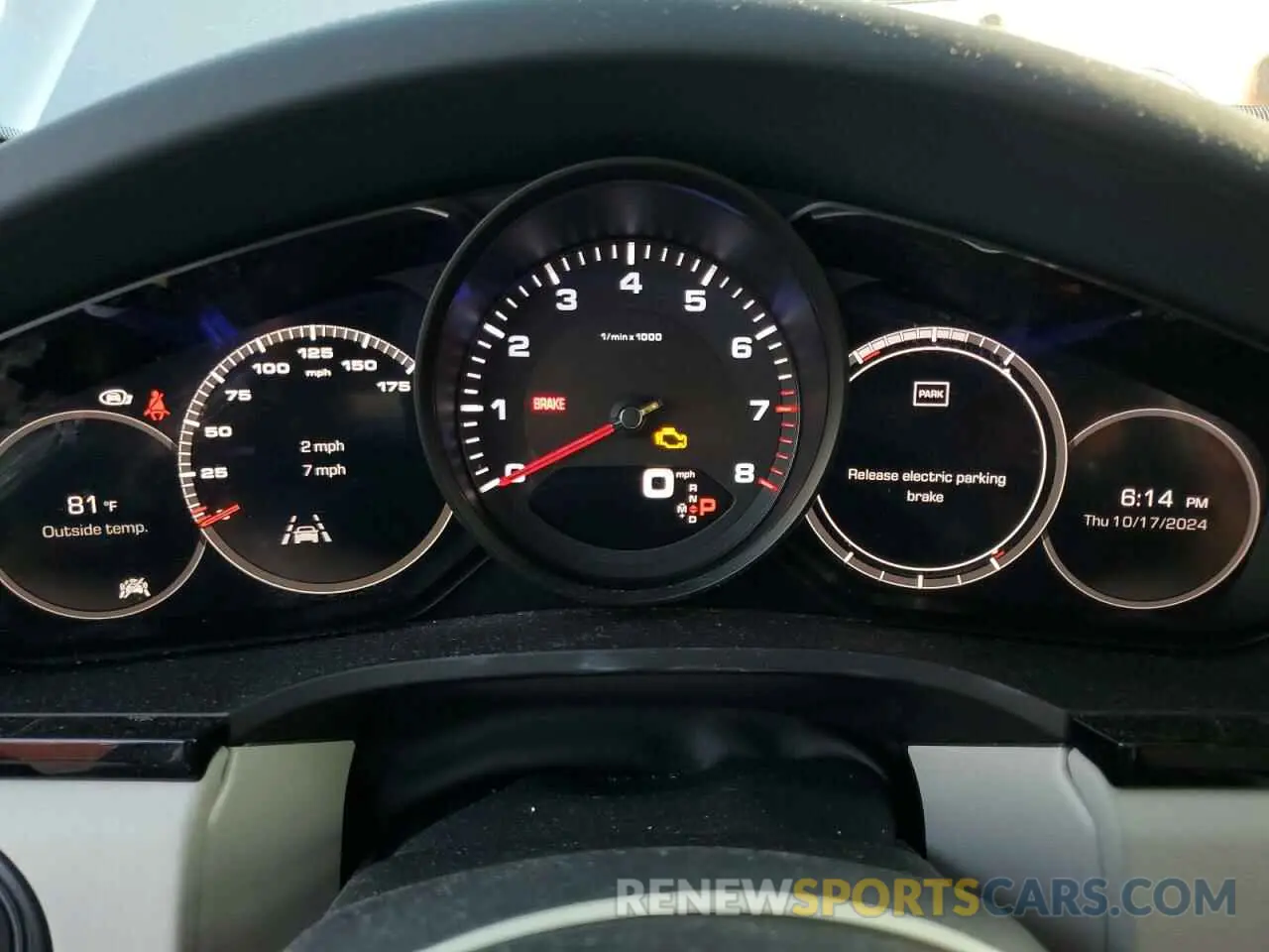 9 fotografías del automóvil dañado WP1AA2AY6LDA09900 PORSCHE CAYENNE 2020